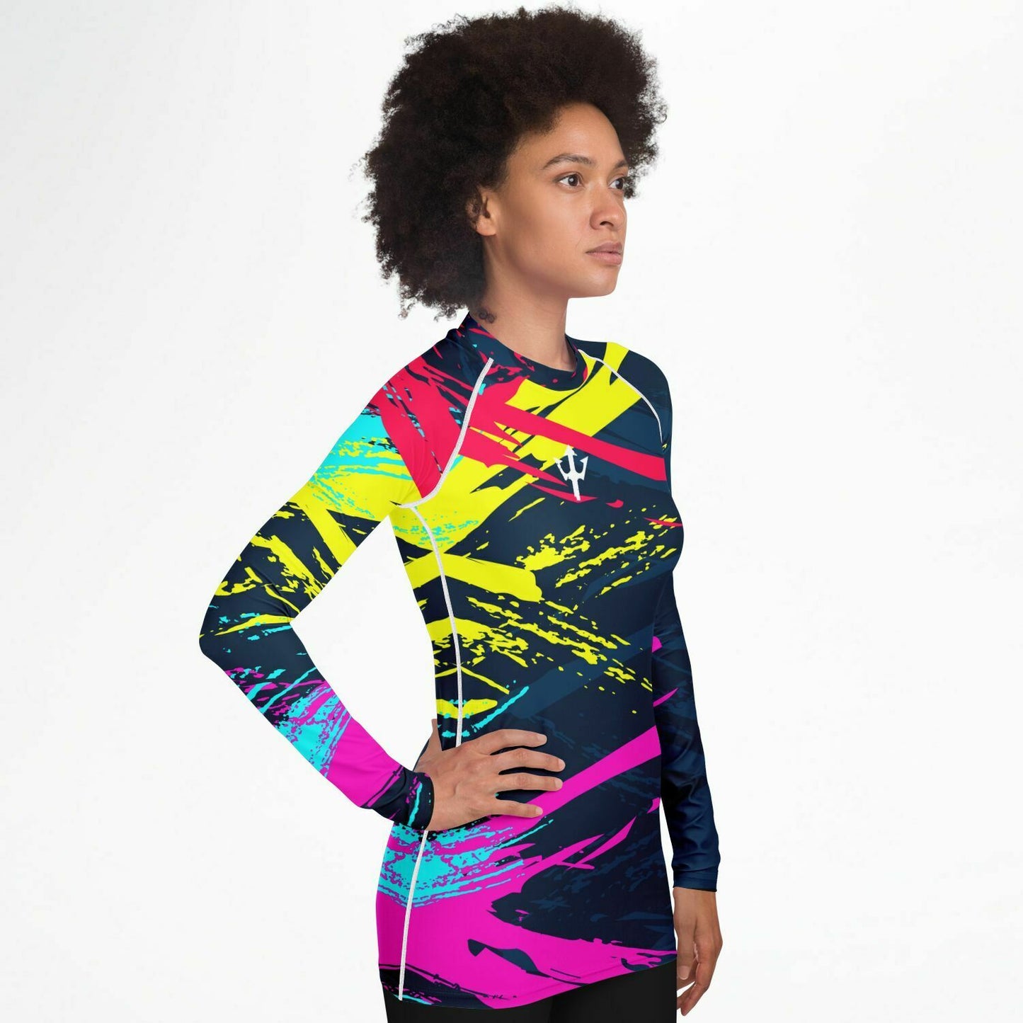 Women's LifeBy Color Splash Rashguard - LifeBy Fitness