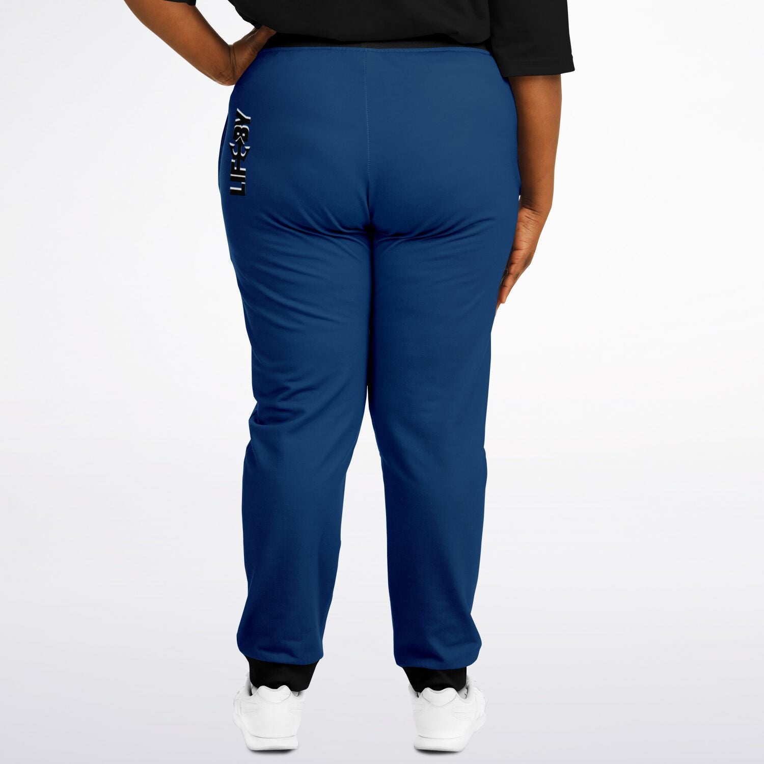 LifeBy Navy Blue Athletic Plus-size Jogger - LifeBy Fitness