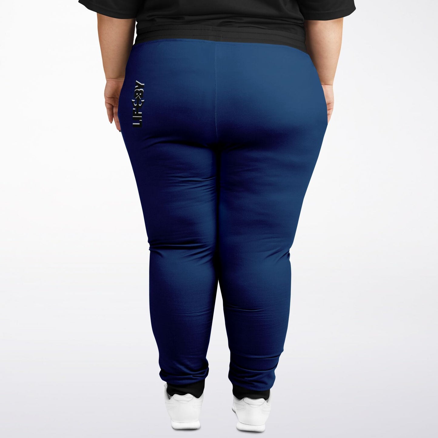 LifeBy Navy Blue Athletic Plus-size Jogger - LifeBy Fitness