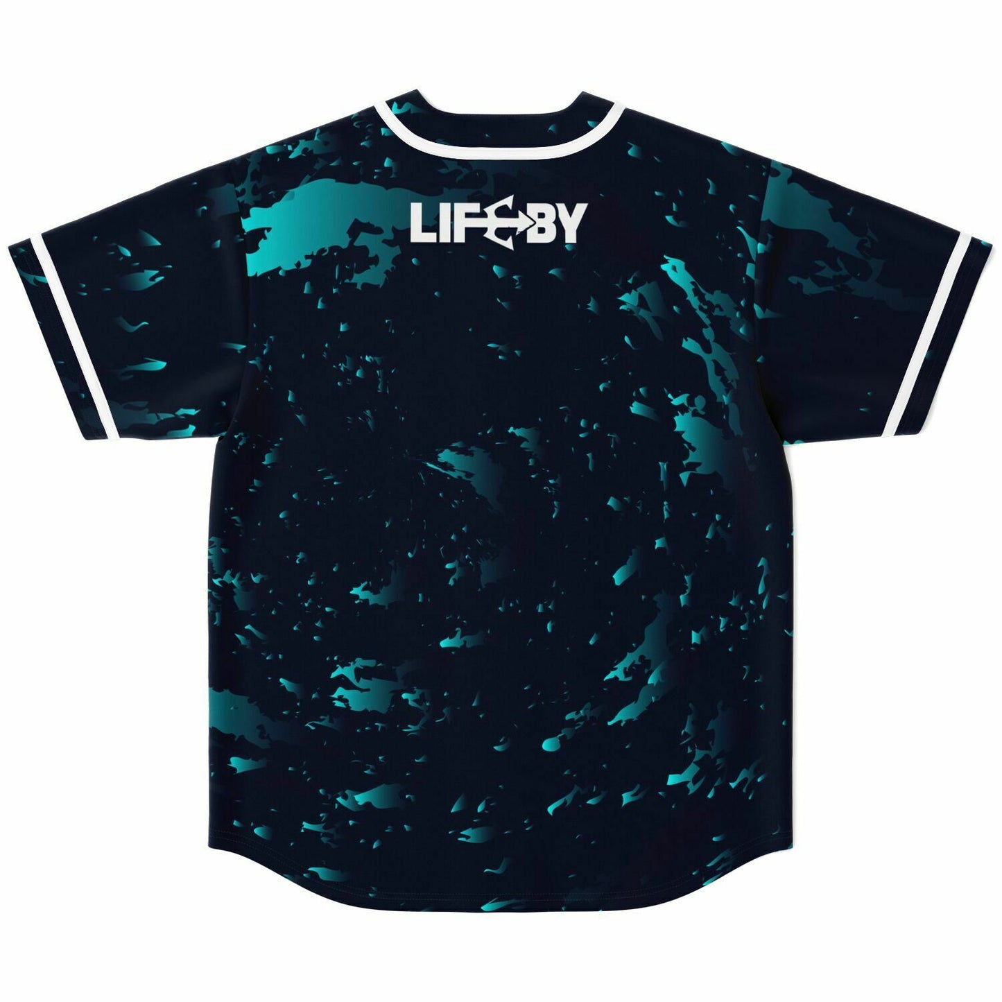 LifeBy Blue Swirl Baseball Jersey