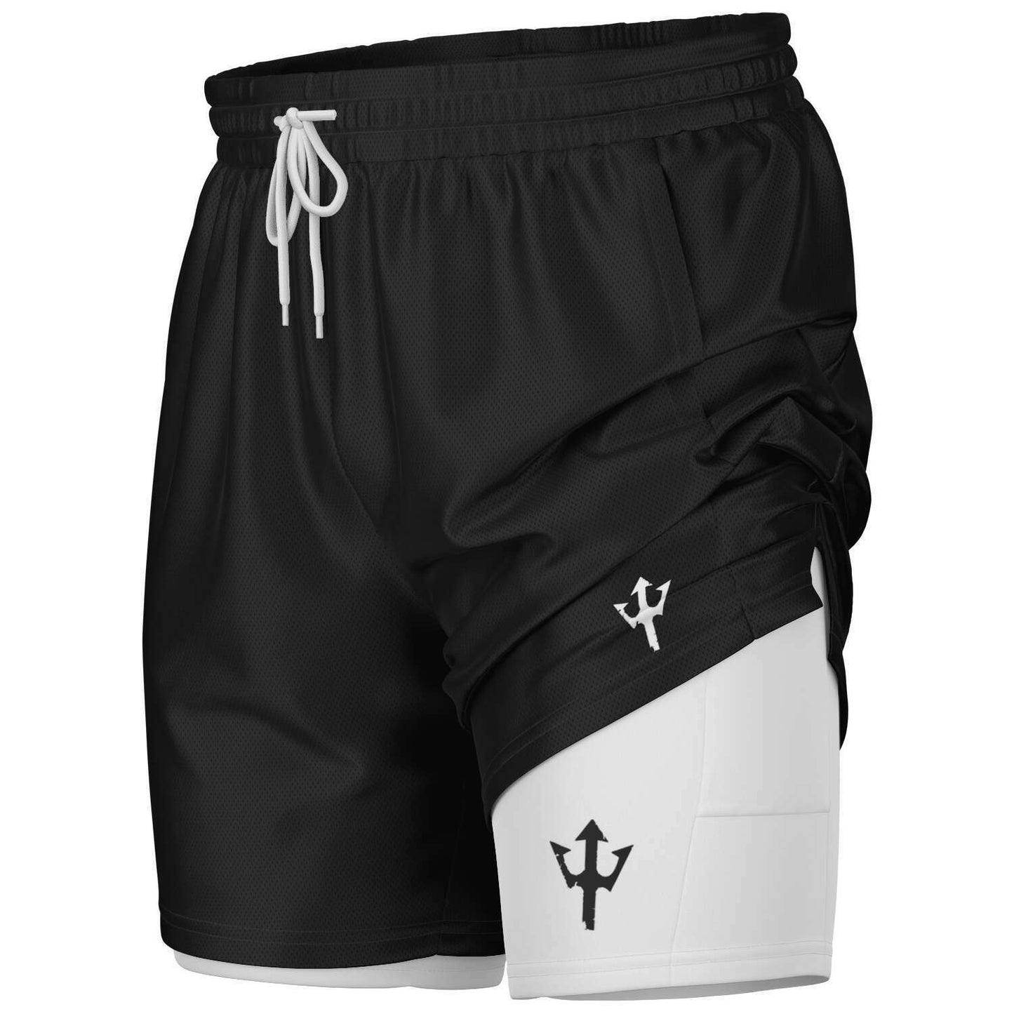 Men's LifeBy Black 2-in-1 Shorts - LifeBy Fitness