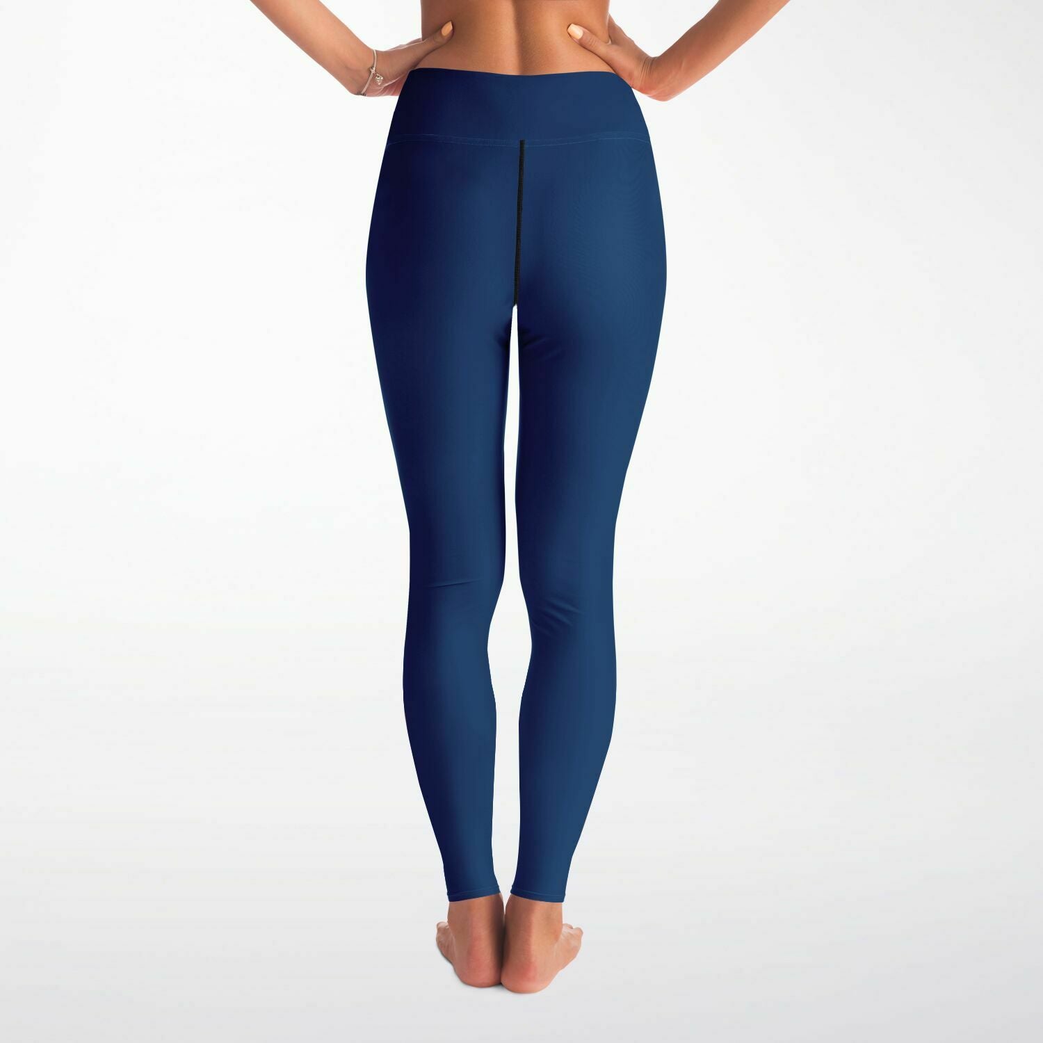 Women's LifeBy Navy Blue Yoga Leggings - LifeBy Fitness