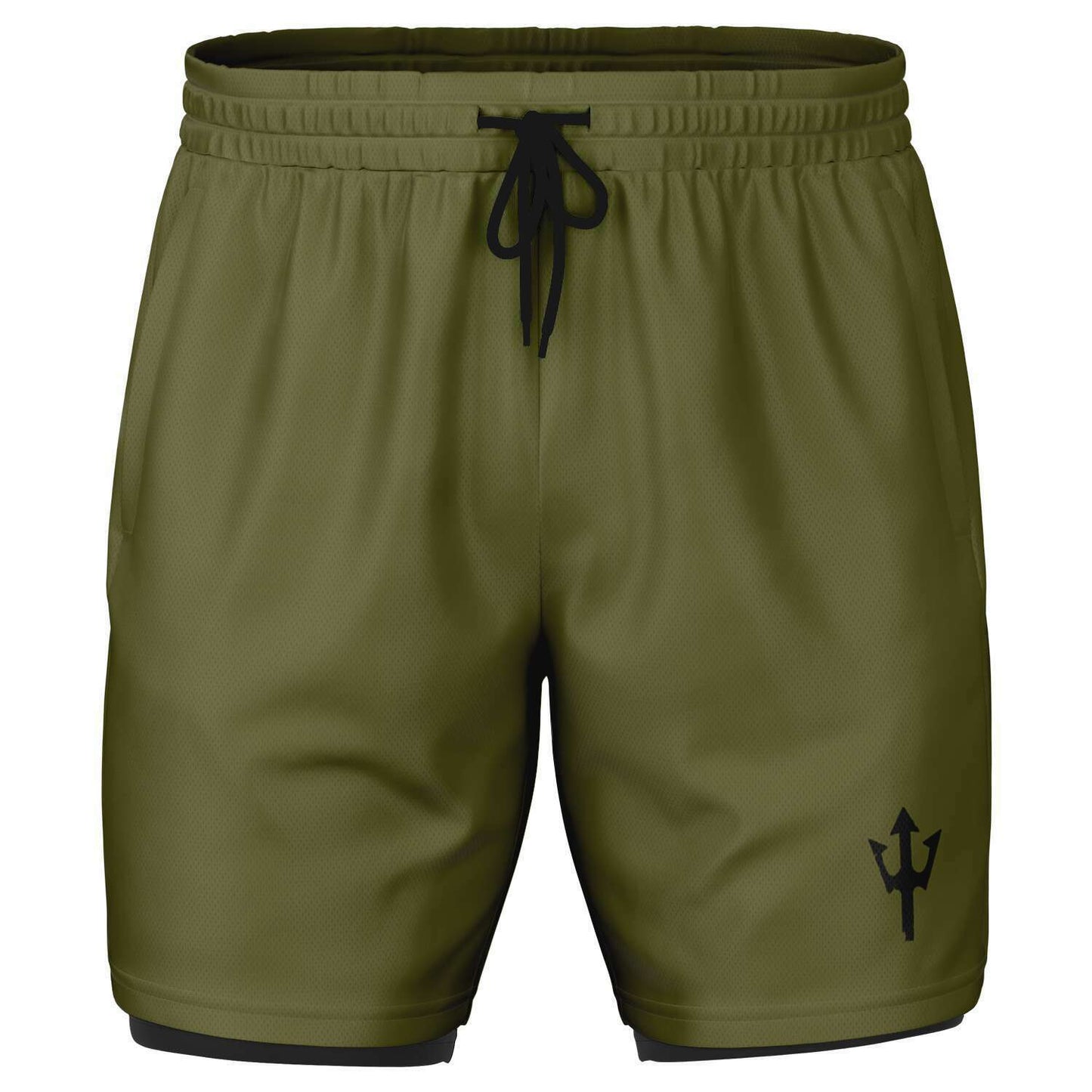 Men's LifeBy Khaki 2-in-1 Shorts - LifeBy Fitness