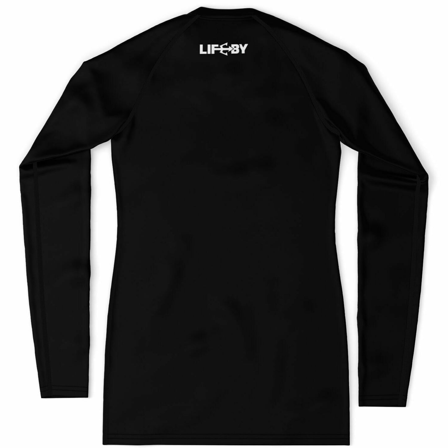 Women's LifeBy Black Rashguard - LifeBy Fitness