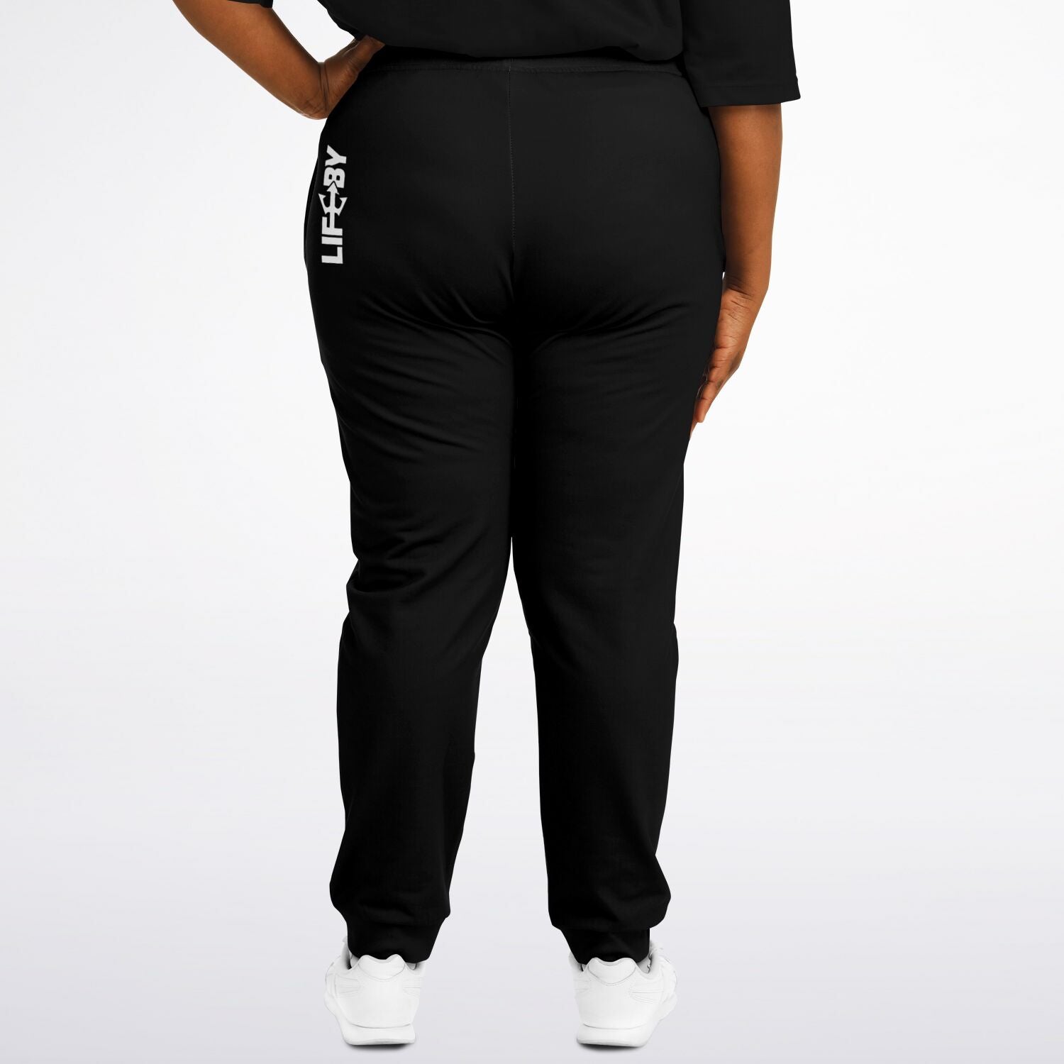 LifeBy Black Athletic Plus-size Jogger - LifeBy Fitness