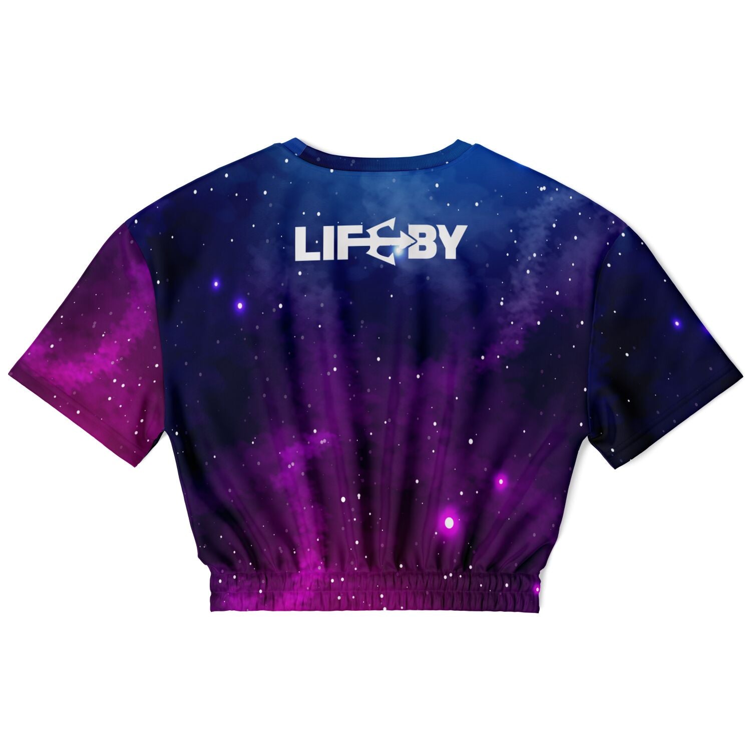 Women's LifeBy Night Sky Athletic Cropped Sweatshirt - LifeBy Fitness