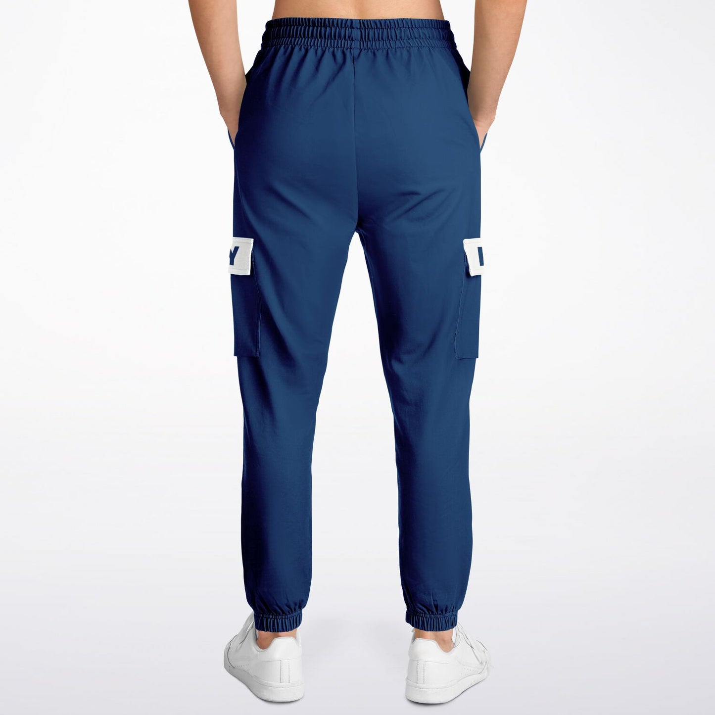 LifeBy Navy Blue Athletic Cargo Joggers - LifeBy Fitness