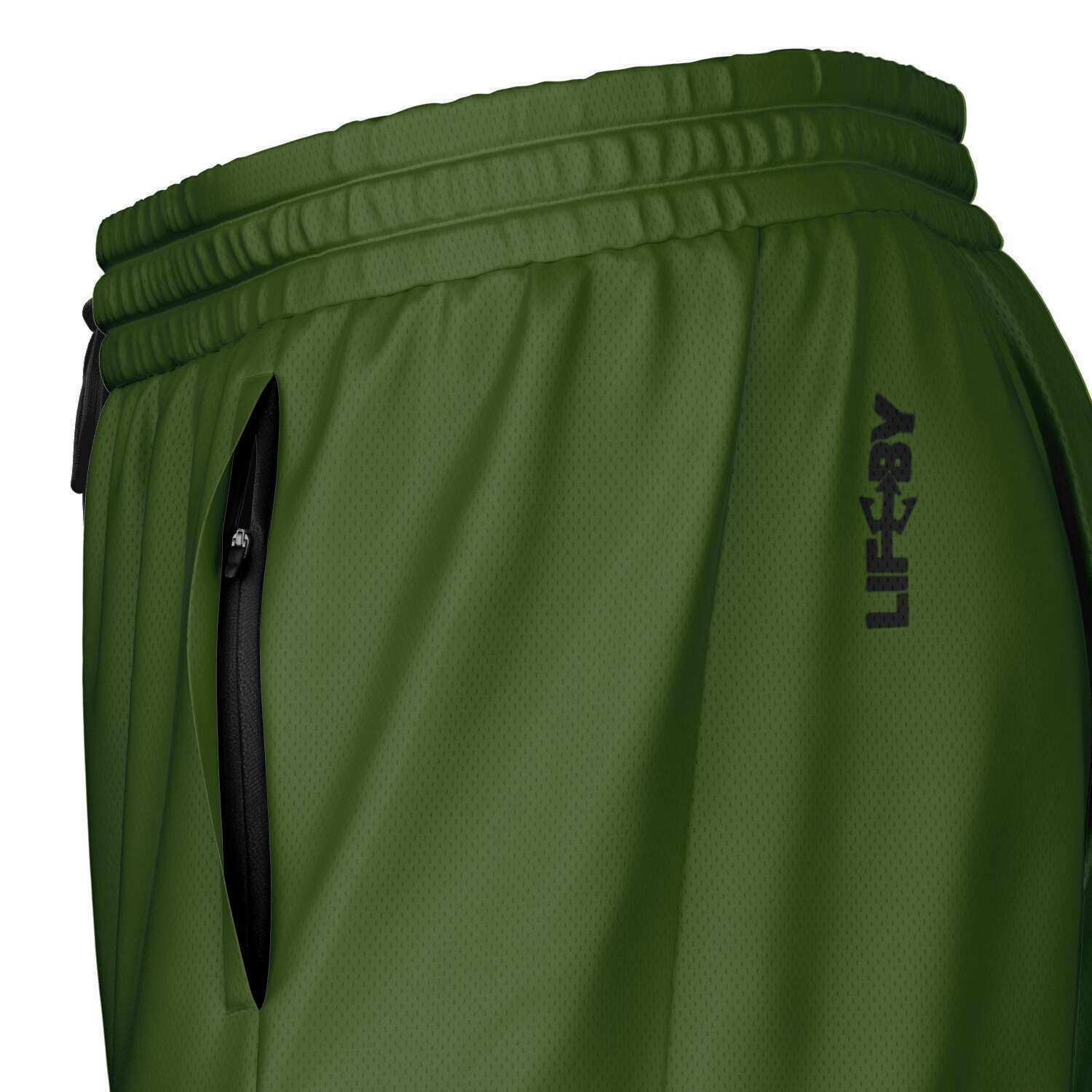 Men's LifeBy Military Green 2-in-1 Shorts - LifeBy Fitness