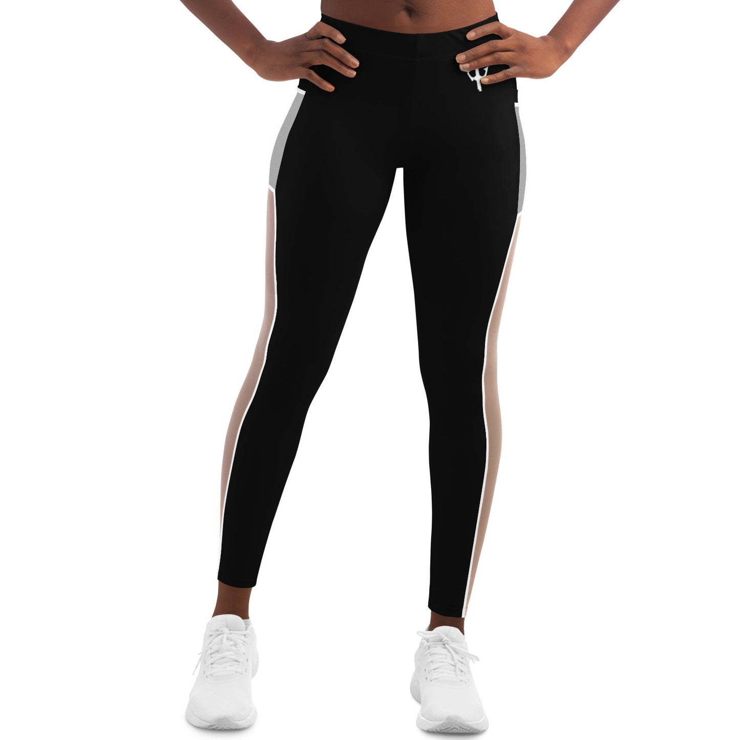 Women's LifeBy Black Mesh Pocket Legging