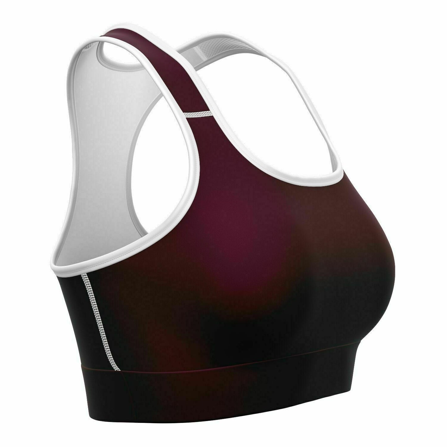 LifeBy Wine Red Sports Bra