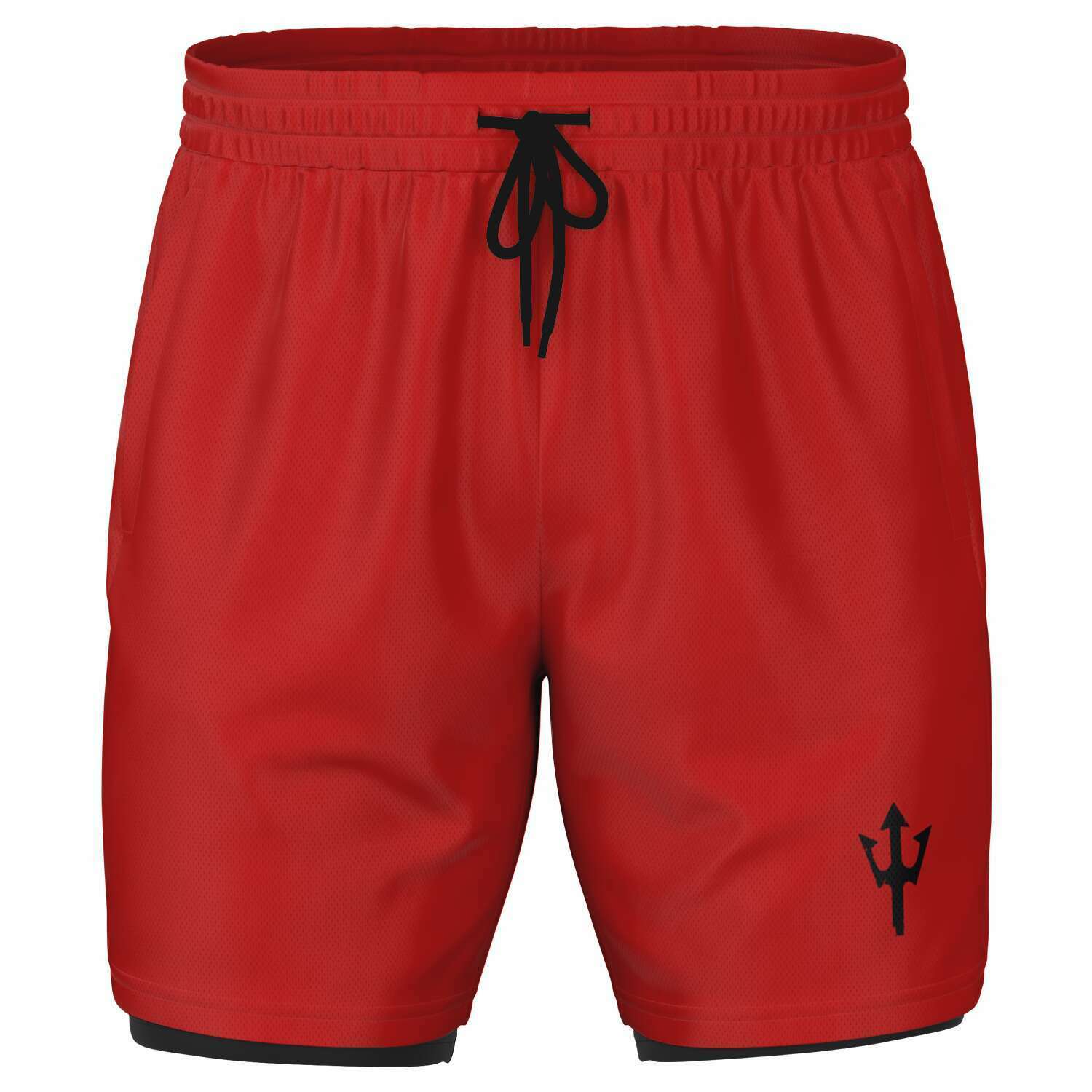 Men's LifeBy Red 2-in-1 Shorts - LifeBy Fitness