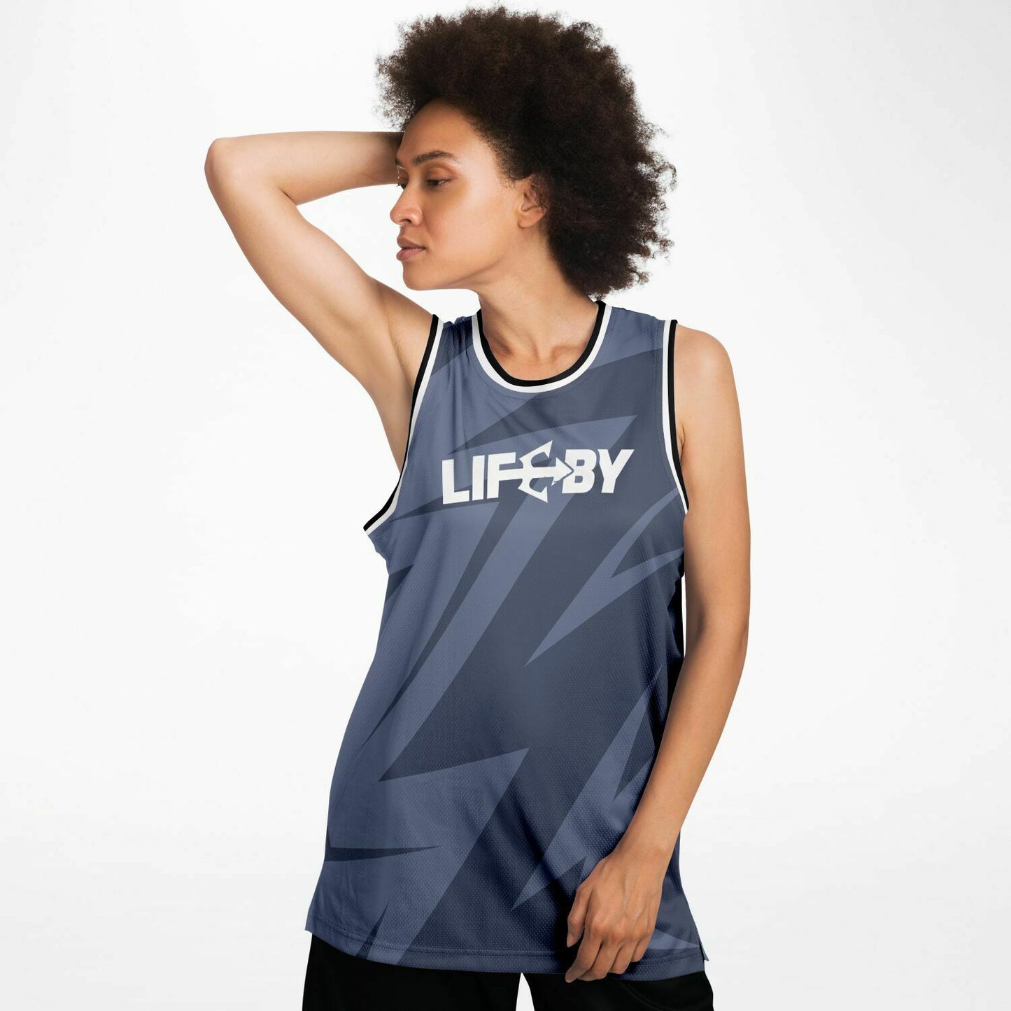 LifeBy Blue Basketball Jersey