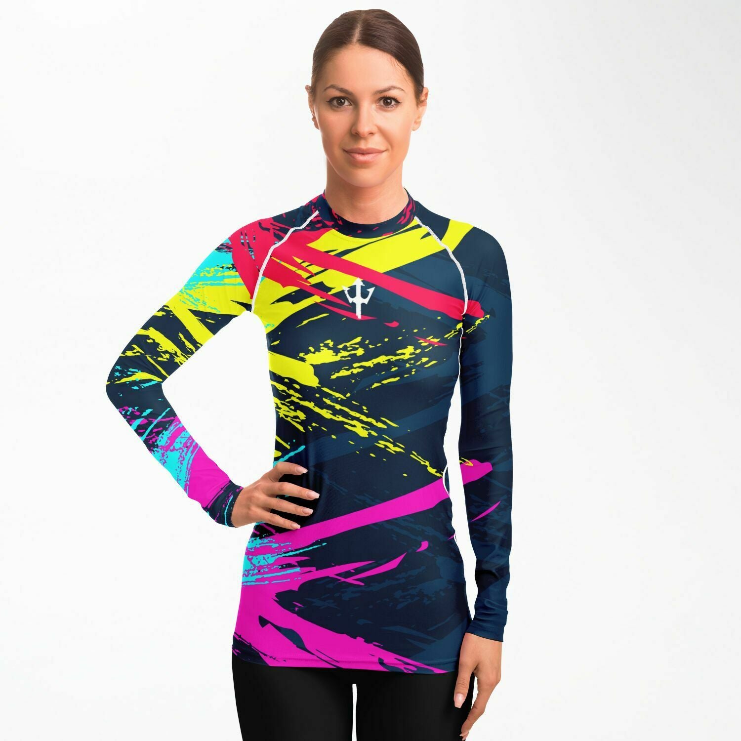 Women's LifeBy Color Splash Rashguard - LifeBy Fitness