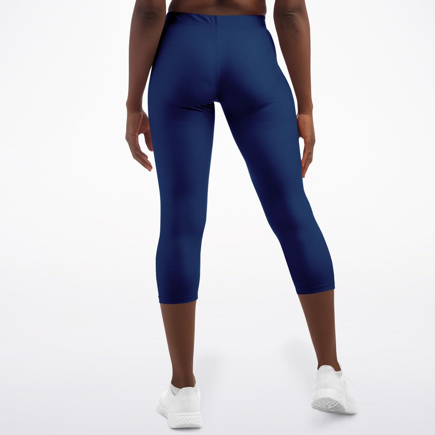 Women's LifeBy Navy Blue Capri Leggings - LifeBy Fitness