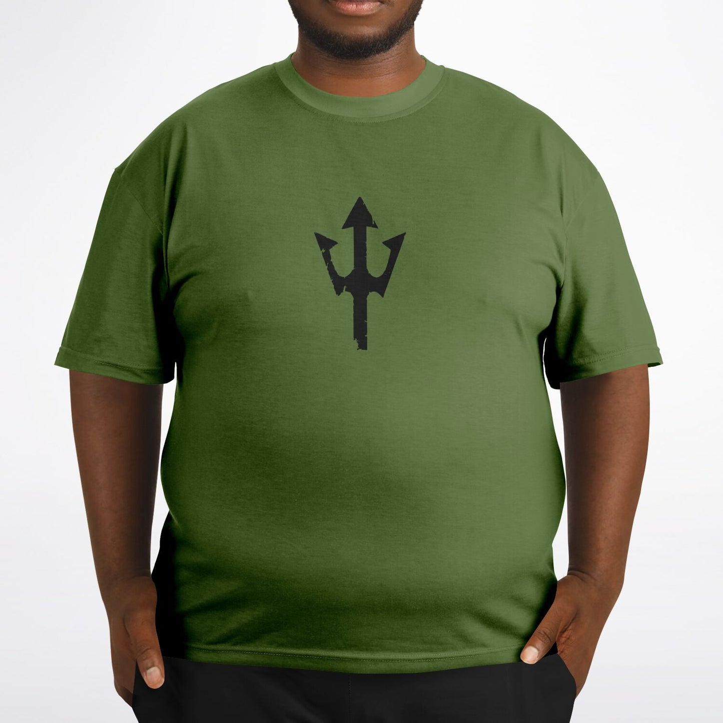 LifeBy Military Green Plus-size T-Shirt - LifeBy Fitness