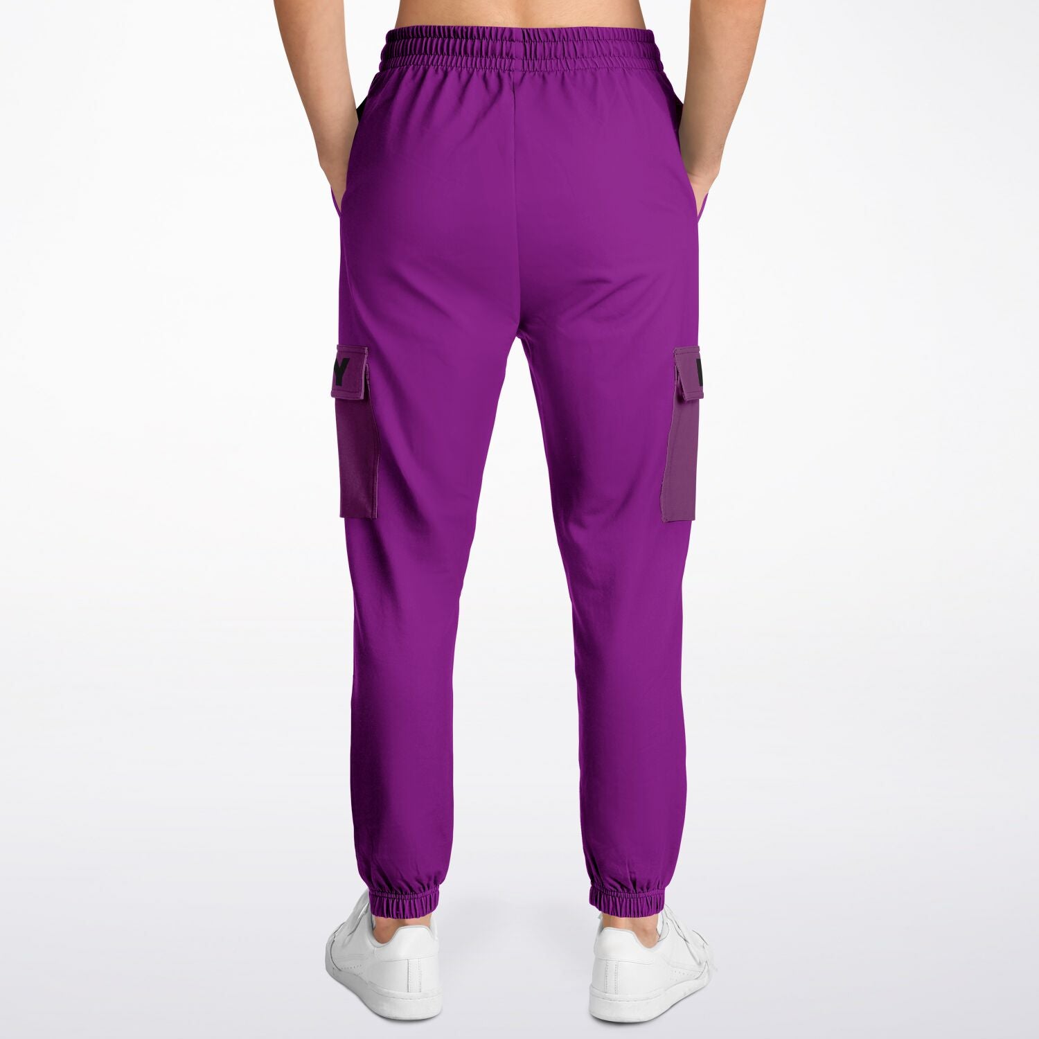 LifeBy Purple Athletic Cargo Joggers - LifeBy Fitness