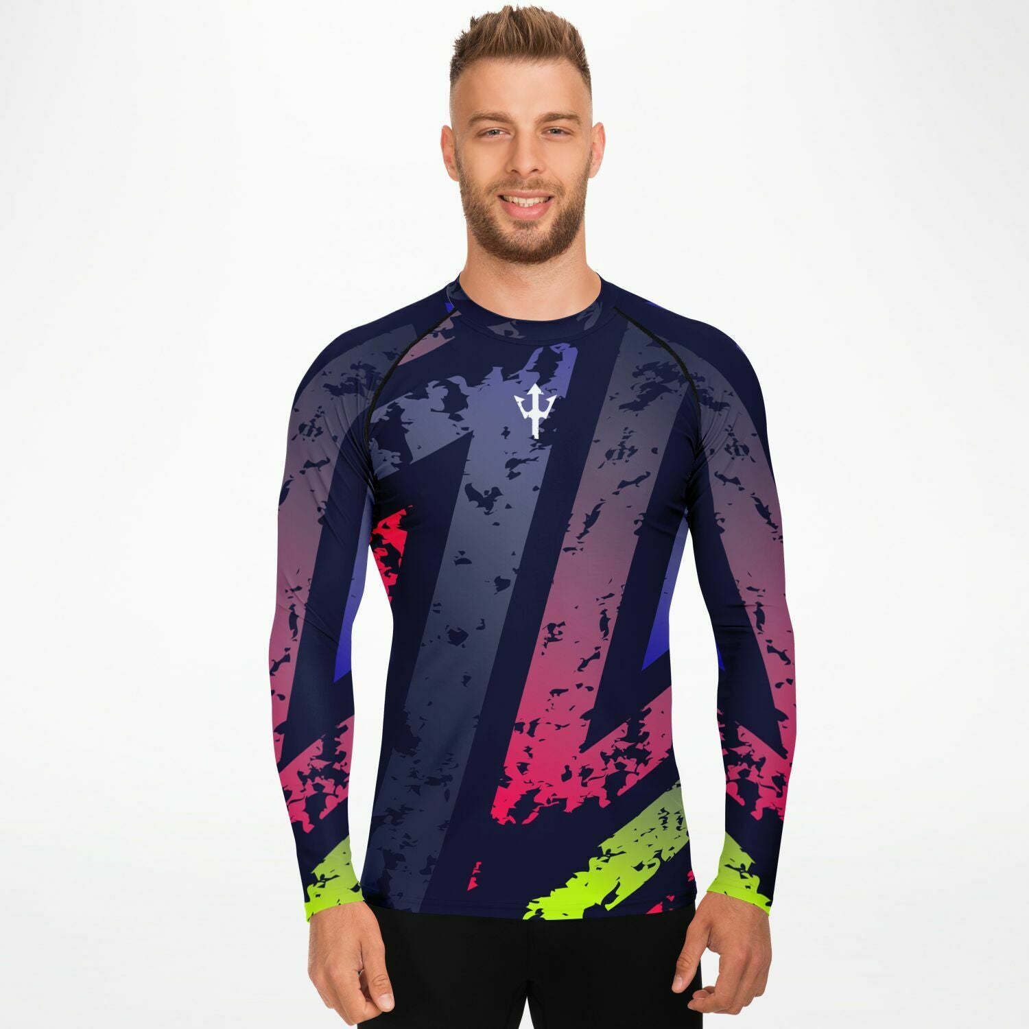 Men's LifeBy Retro Colors Rashguard - LifeBy Fitness