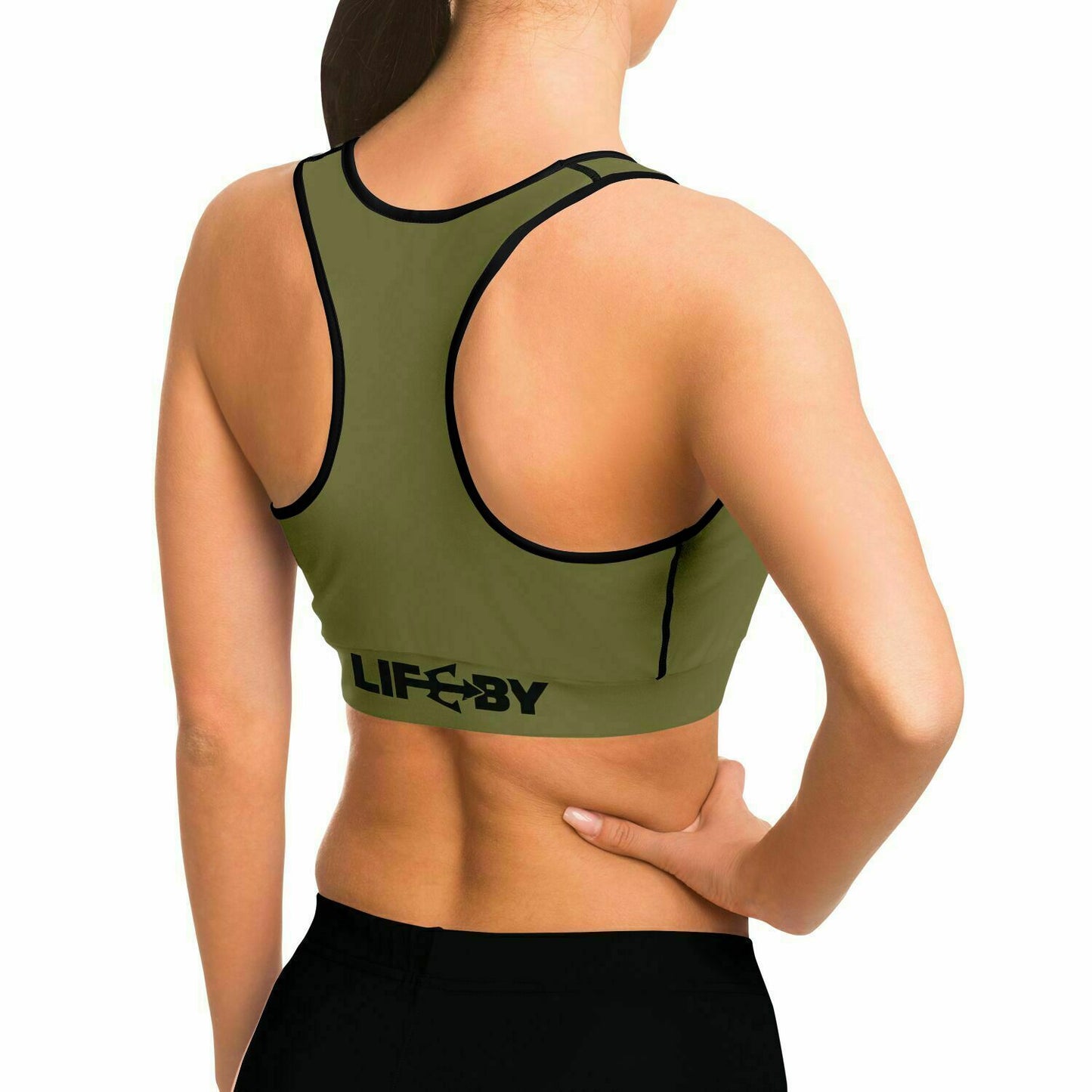 LifeBy Khaki Sports Bra