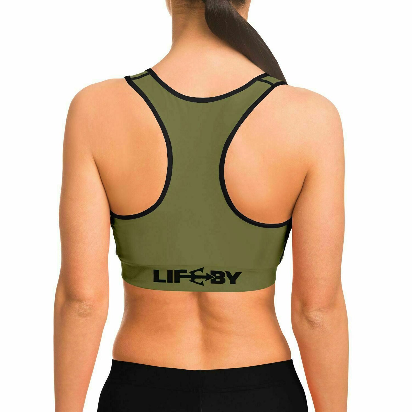 LifeBy Khaki Sports Bra