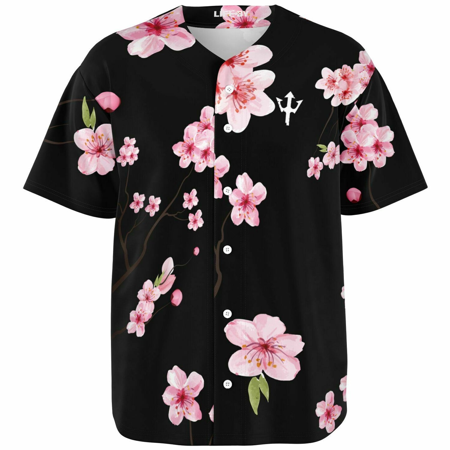 LifeBy Cherry Blossom Baseball Jersey