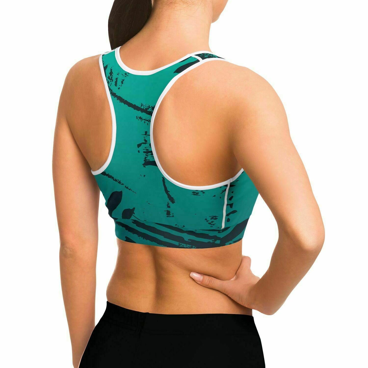 LifeBy Ocean Green Sports Bra