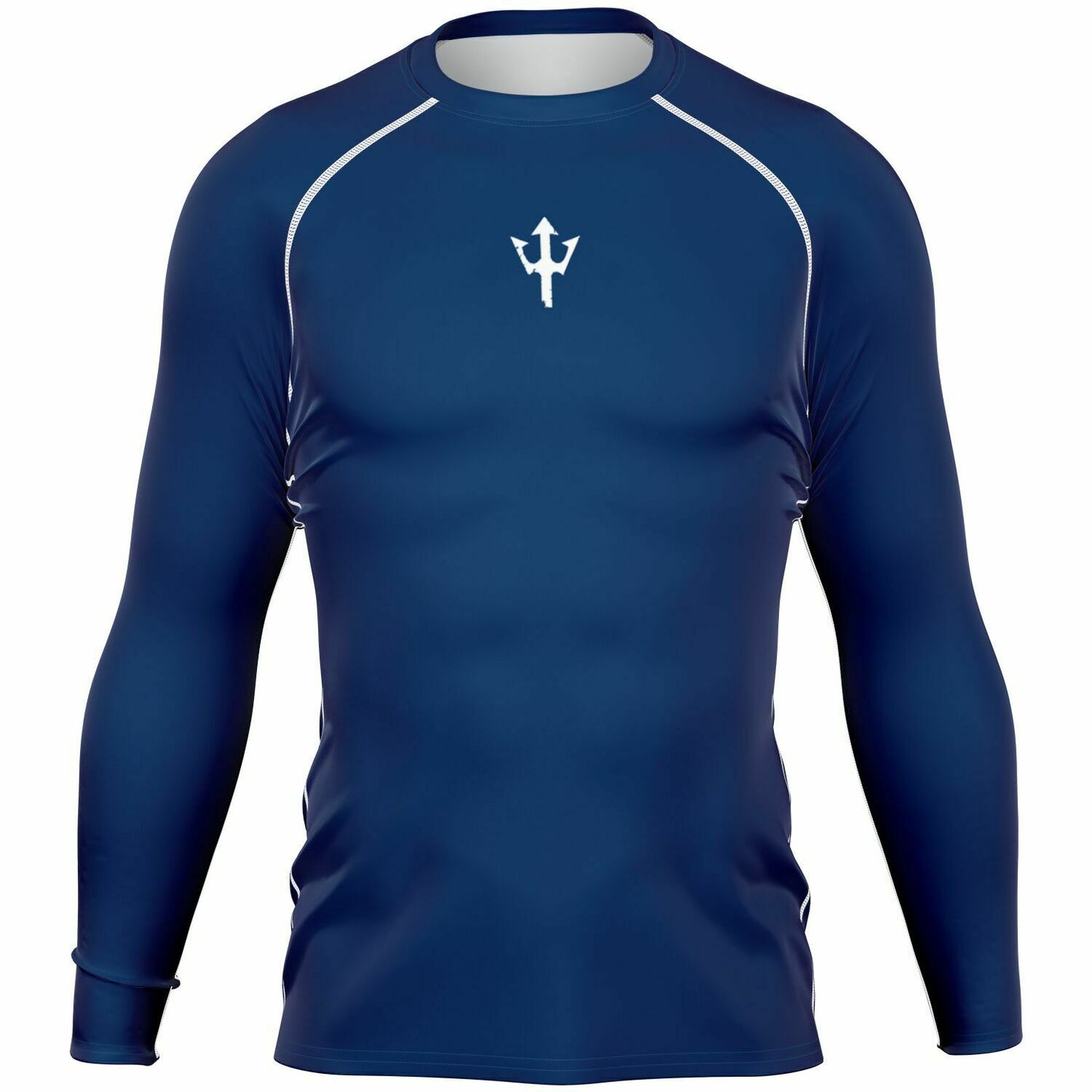 Men's LifeBy Navy Blue Rashguard - LifeBy Fitness