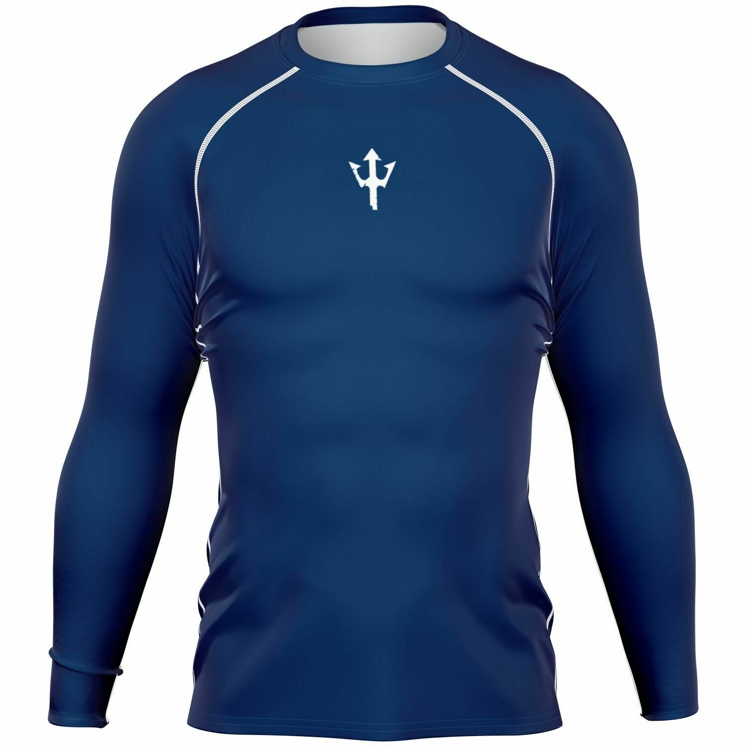 Men's LifeBy Navy Blue Rashguard - LifeBy Fitness