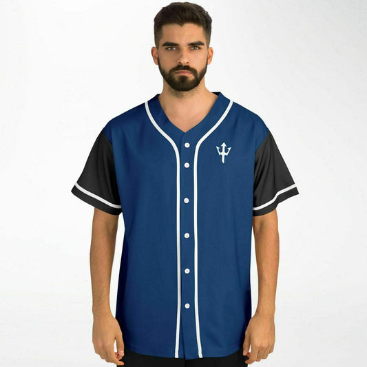 LifeBy Blue On Grey Baseball Jersey