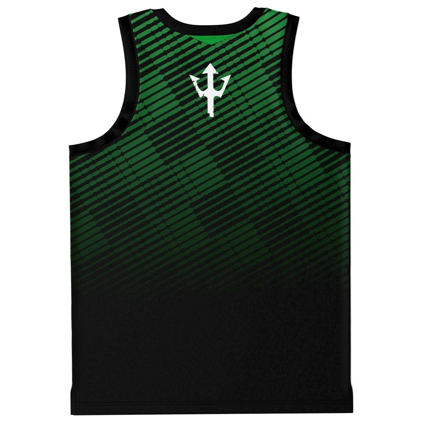 LifeBy Green Faded Basketball Jersey - LifeBy Fitness