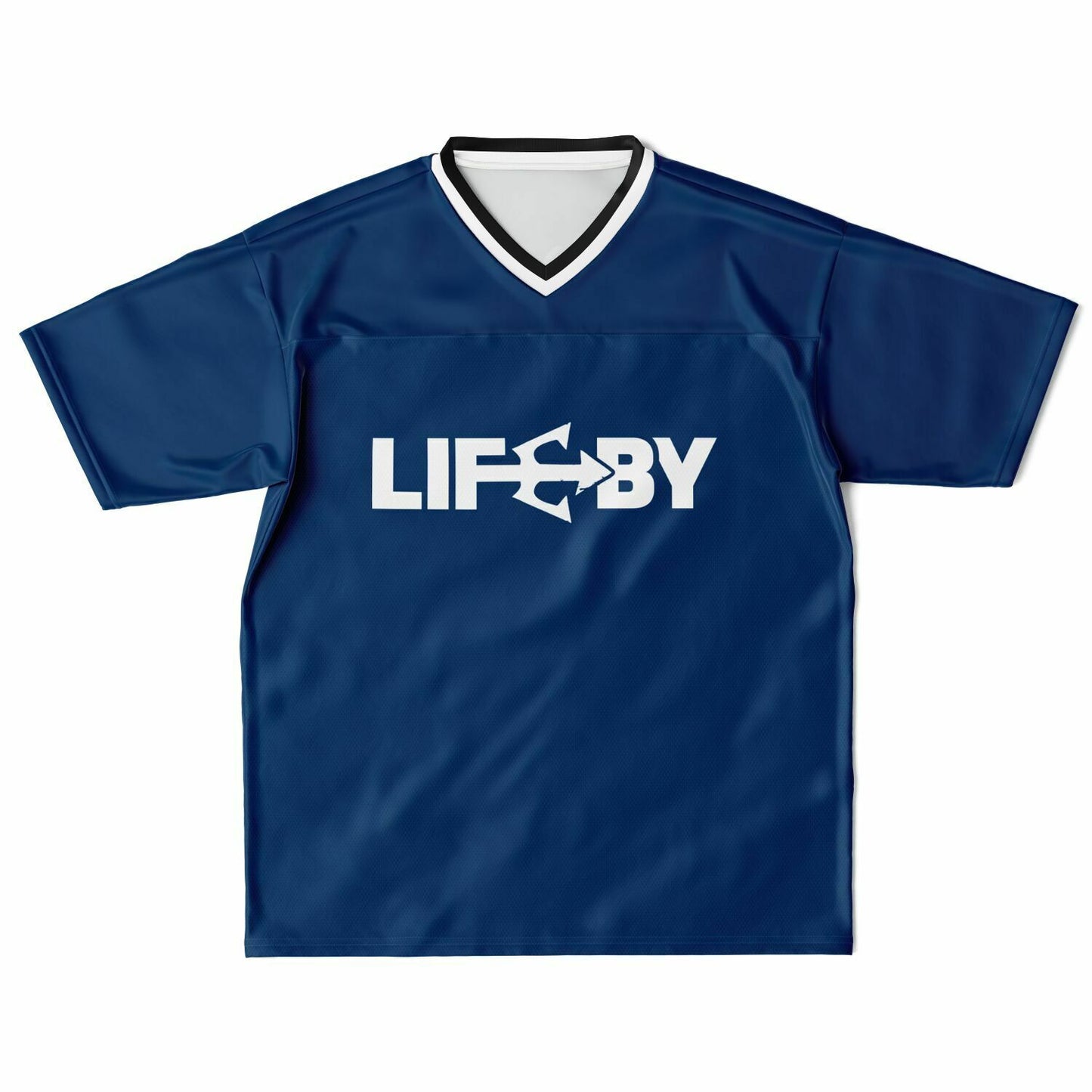 LifeBy Navy Blue Design Sports Jersey - LifeBy Fitness