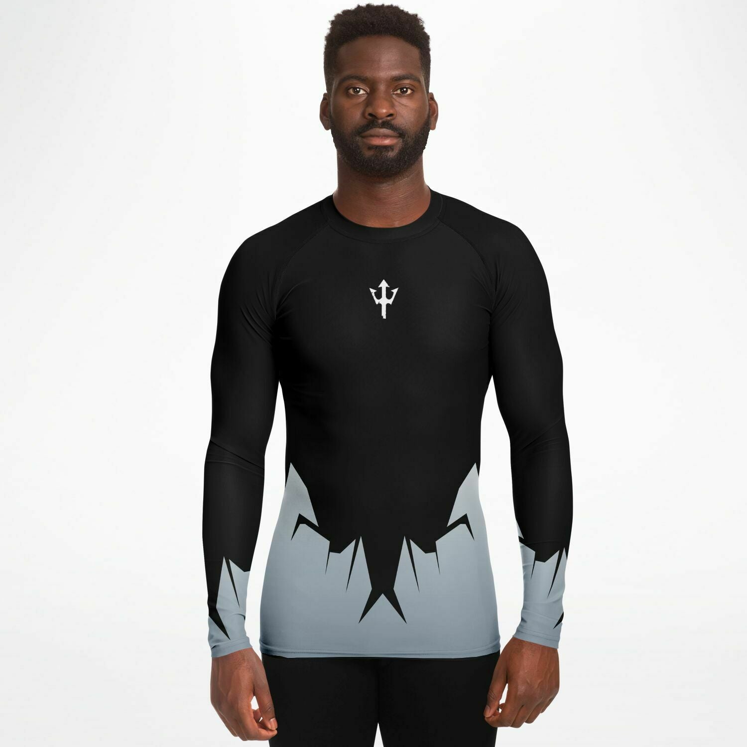 Men's LifeBy Broken Black Rashguard - LifeBy Fitness