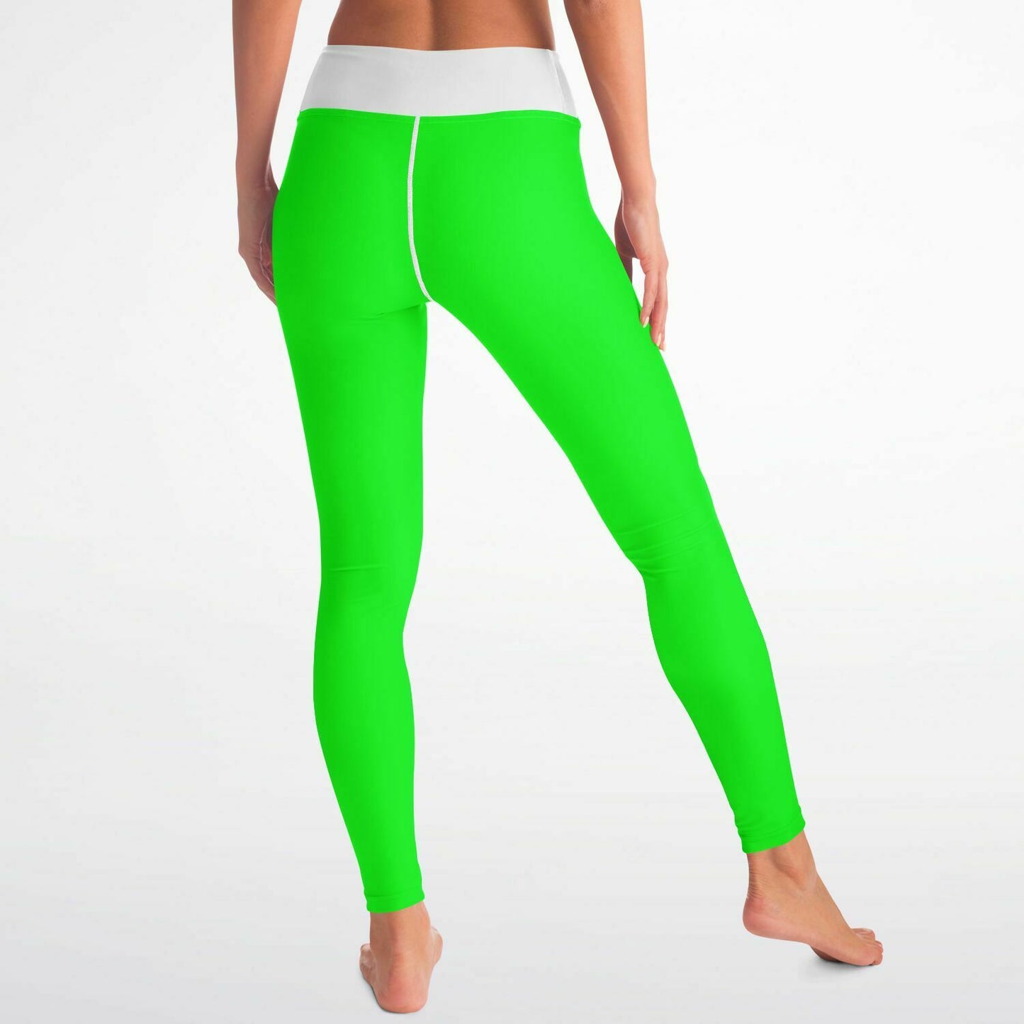 Women's LifeBy Viper Green Yoga Leggings - LifeBy Fitness