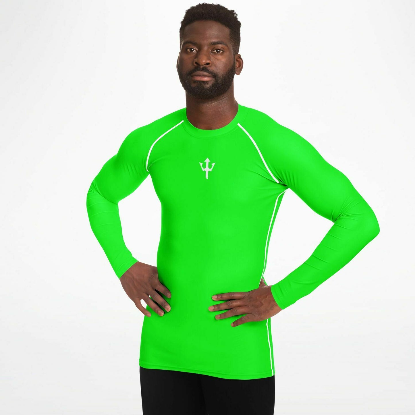 Men's LifeBy Viper Green Rashguard - LifeBy Fitness