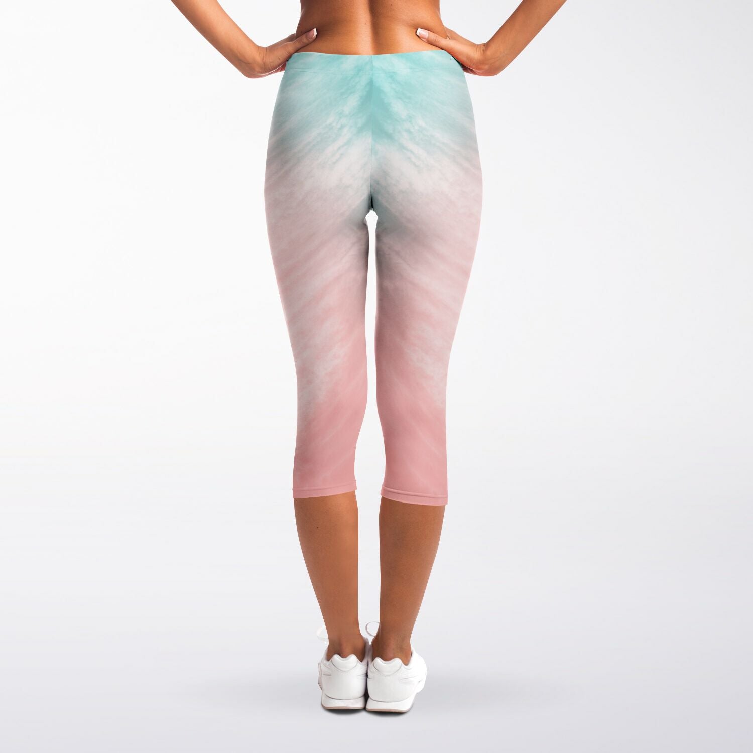 Women's LifeBy Cotton Candy Capri Leggings - LifeBy Fitness