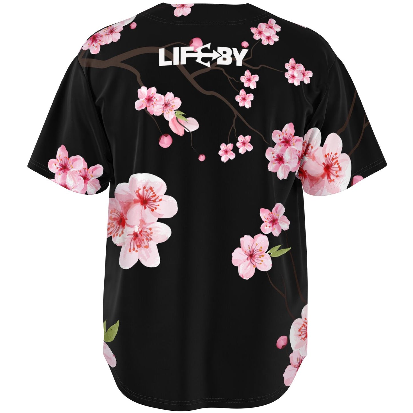 LifeBy Cherry Blossom Baseball Jersey