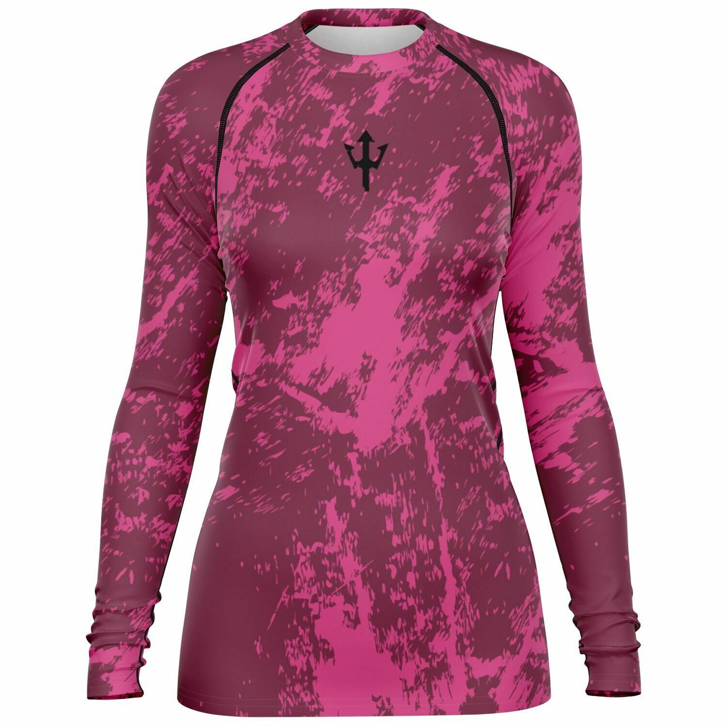 Women's LifeBy Pink Swirl Rashguard - LifeBy Fitness