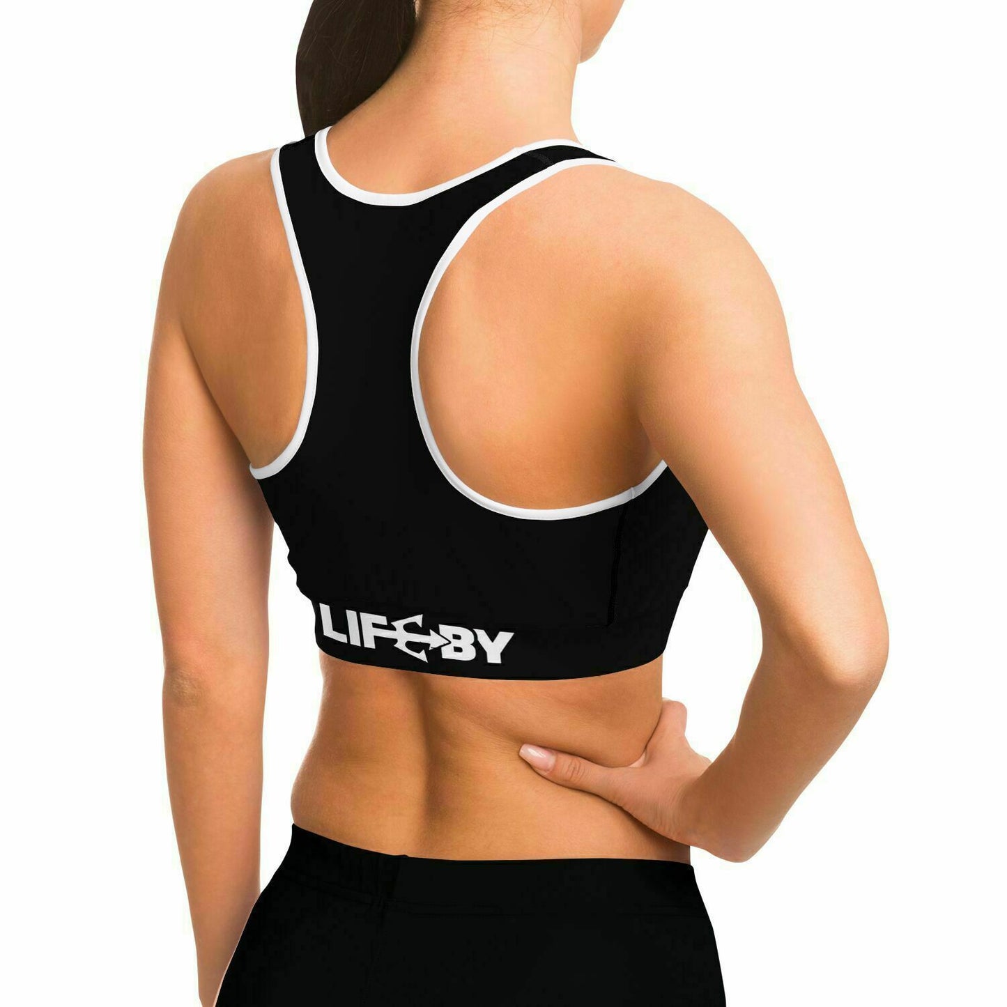 LifeBy Black Sports Bra