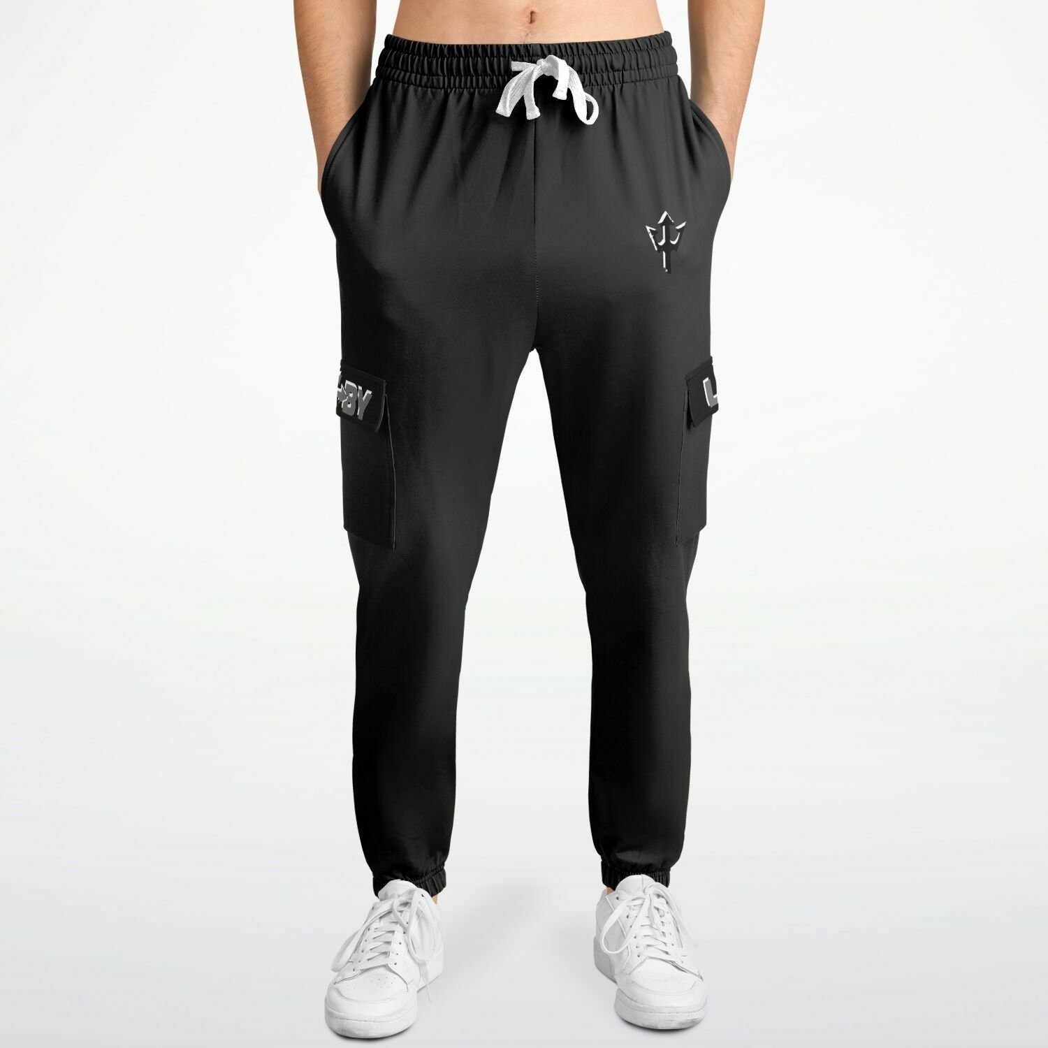 LifeBy Grey Athletic Cargo Joggers - LifeBy Fitness