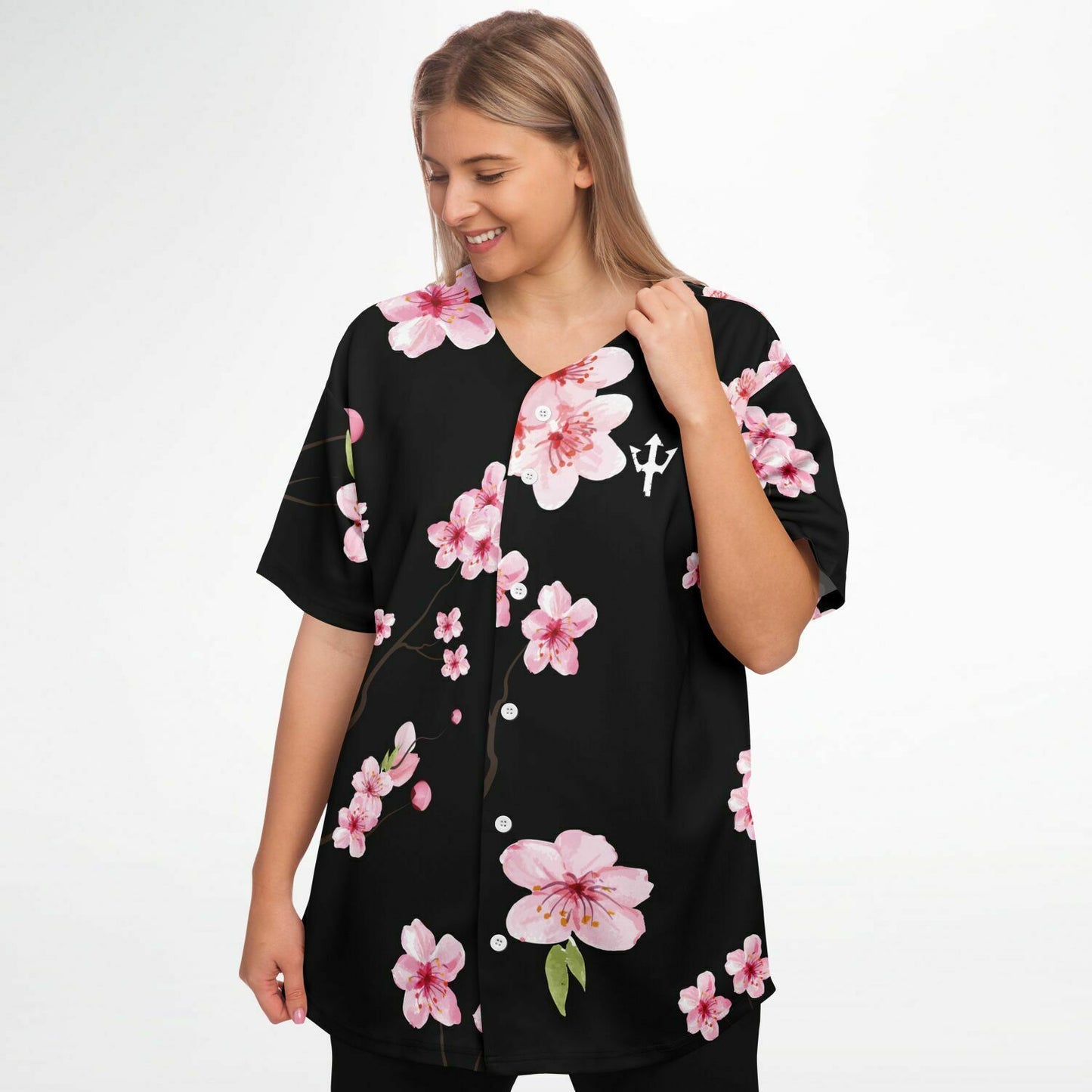 LifeBy Cherry Blossom Baseball Jersey