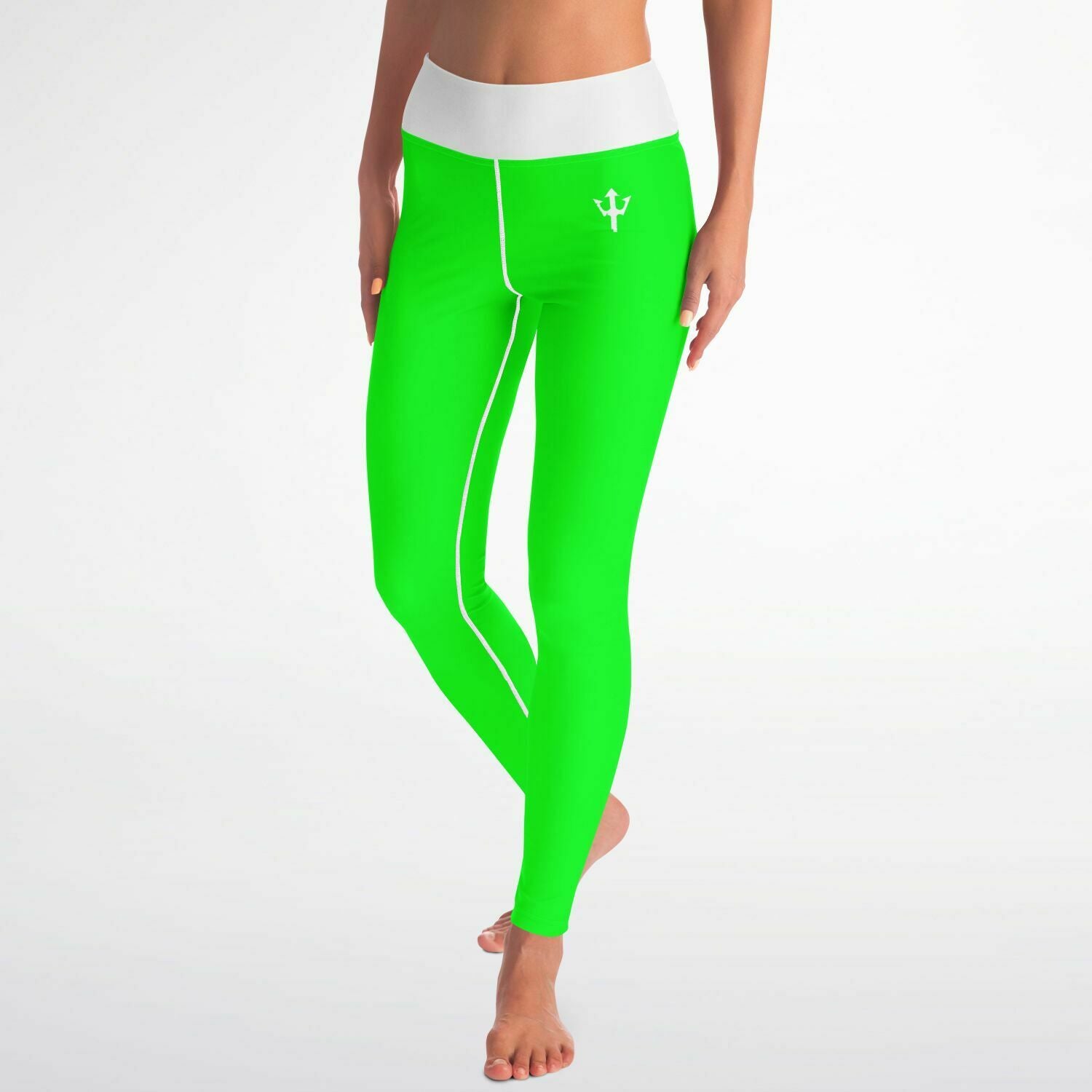 Women's LifeBy Viper Green Yoga Leggings - LifeBy Fitness