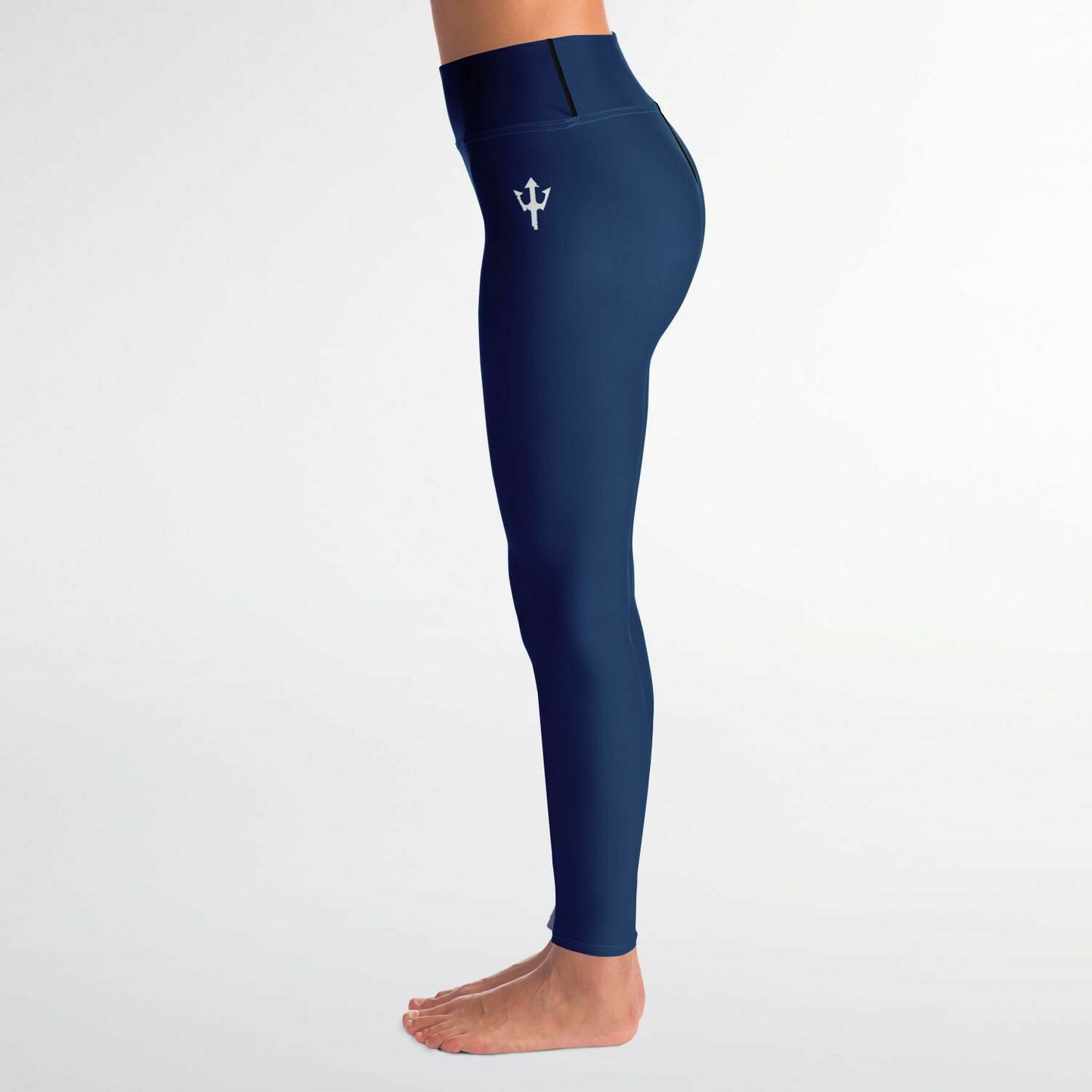 Women's LifeBy Navy Blue Yoga Leggings - LifeBy Fitness