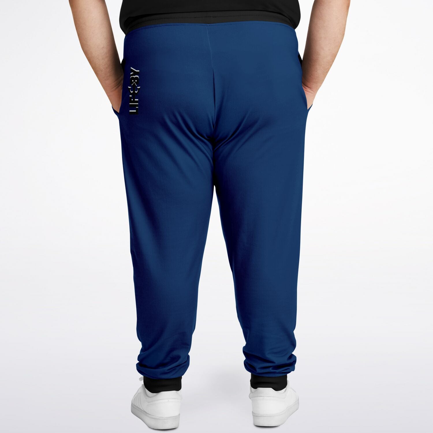 LifeBy Navy Blue Athletic Plus-size Jogger - LifeBy Fitness