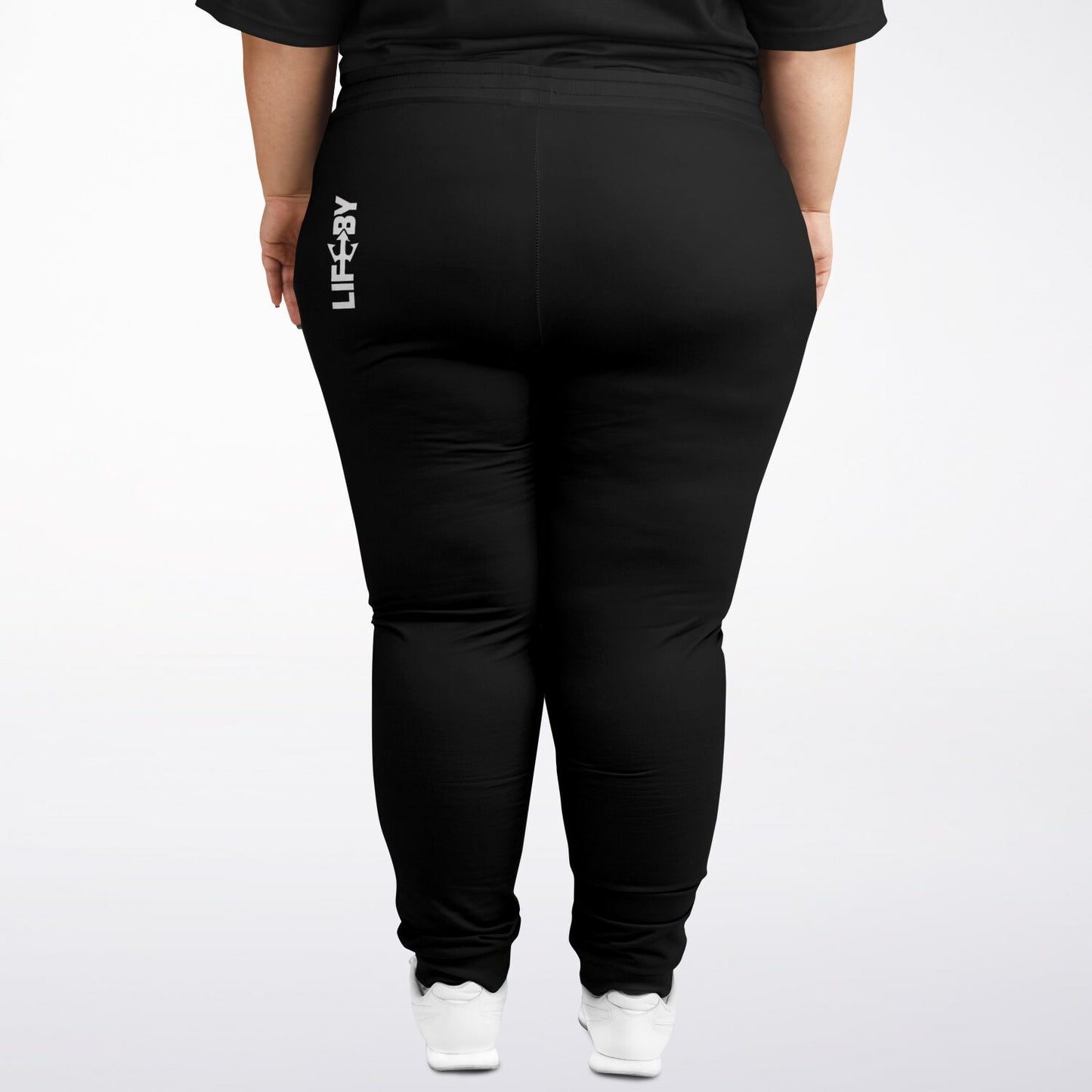 LifeBy Black Athletic Plus-size Jogger - LifeBy Fitness