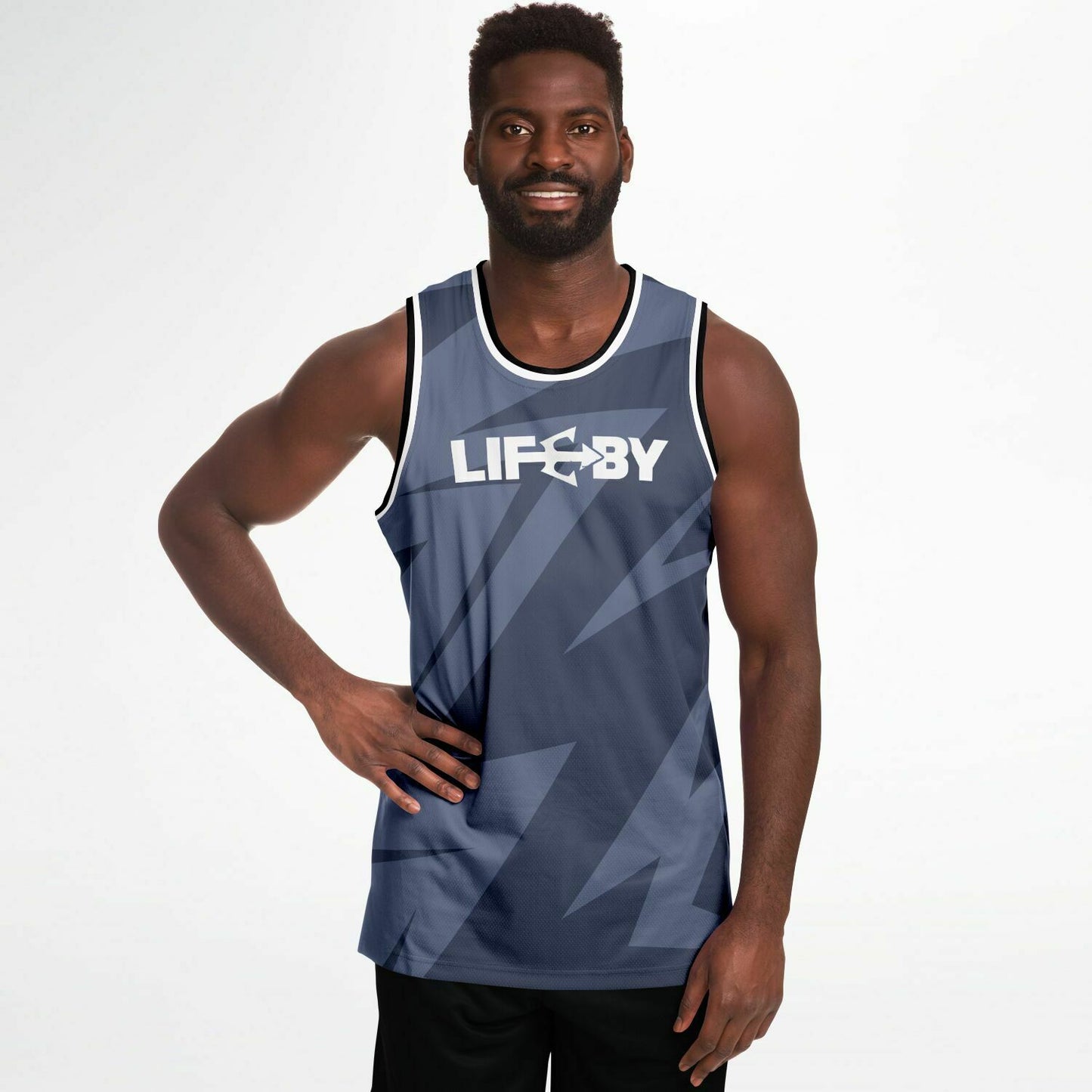 LifeBy Blue Basketball Jersey