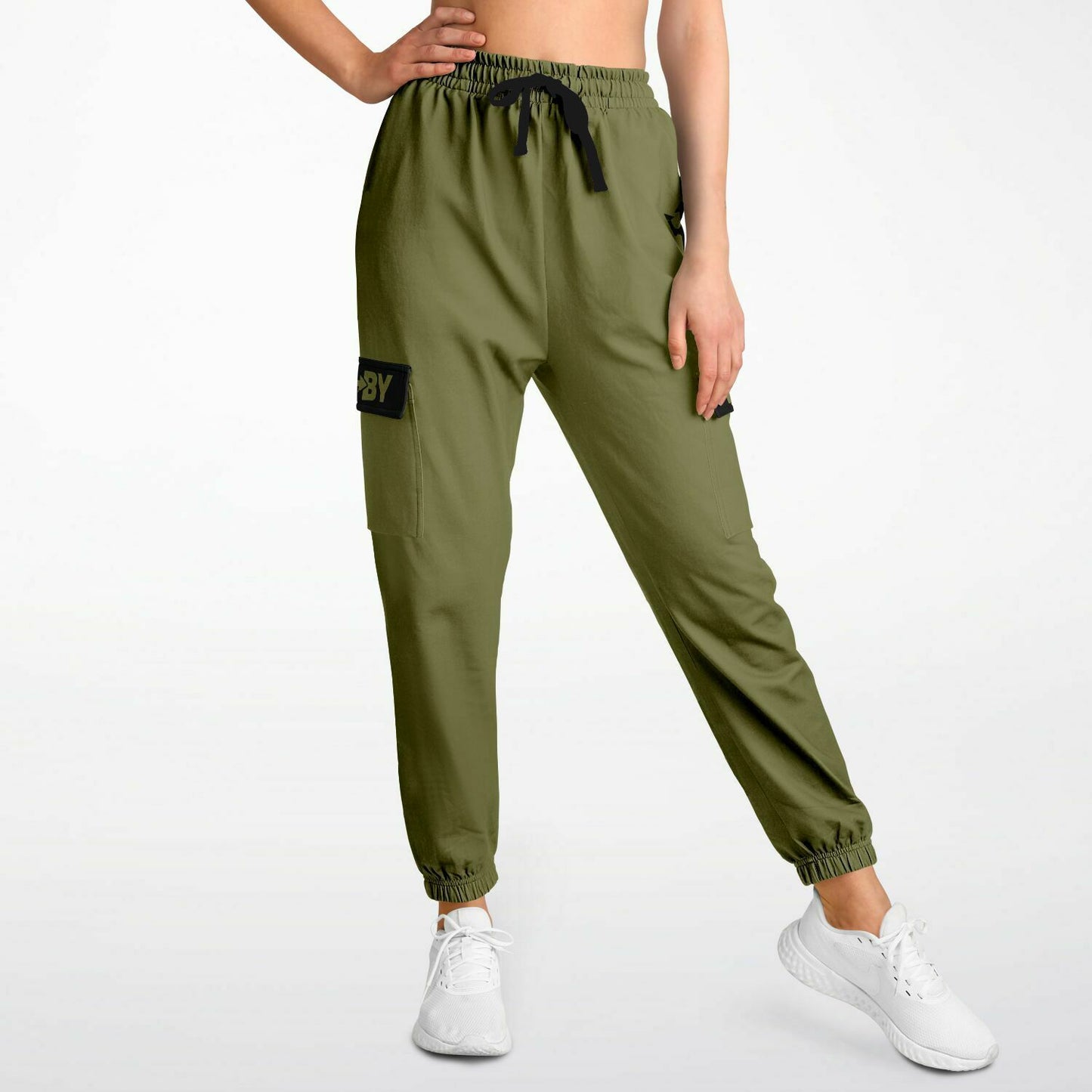 LifeBy Khaki Athletic Cargo Joggers - LifeBy Fitness