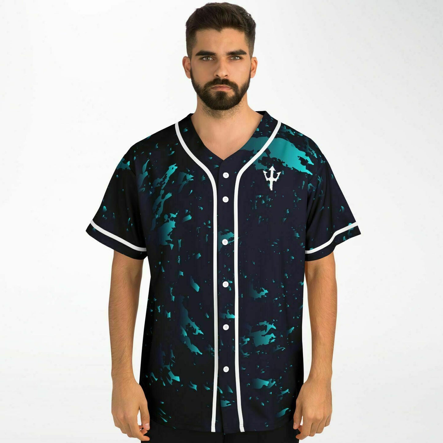 LifeBy Blue Swirl Baseball Jersey