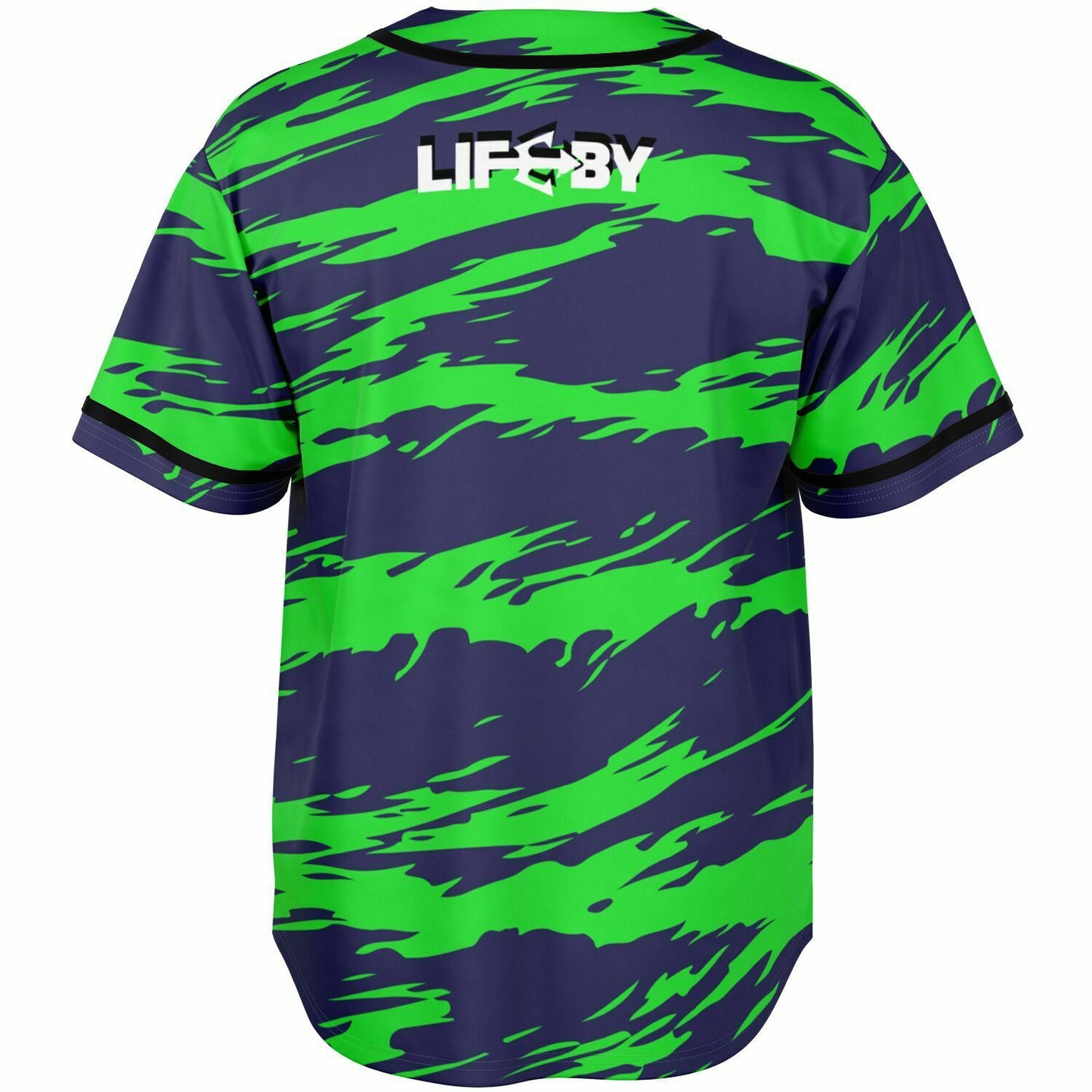 LifeBy Green Lines Baseball Jersey