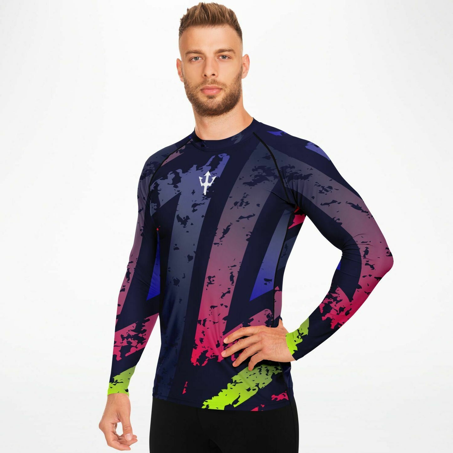 Men's LifeBy Retro Colors Rashguard - LifeBy Fitness