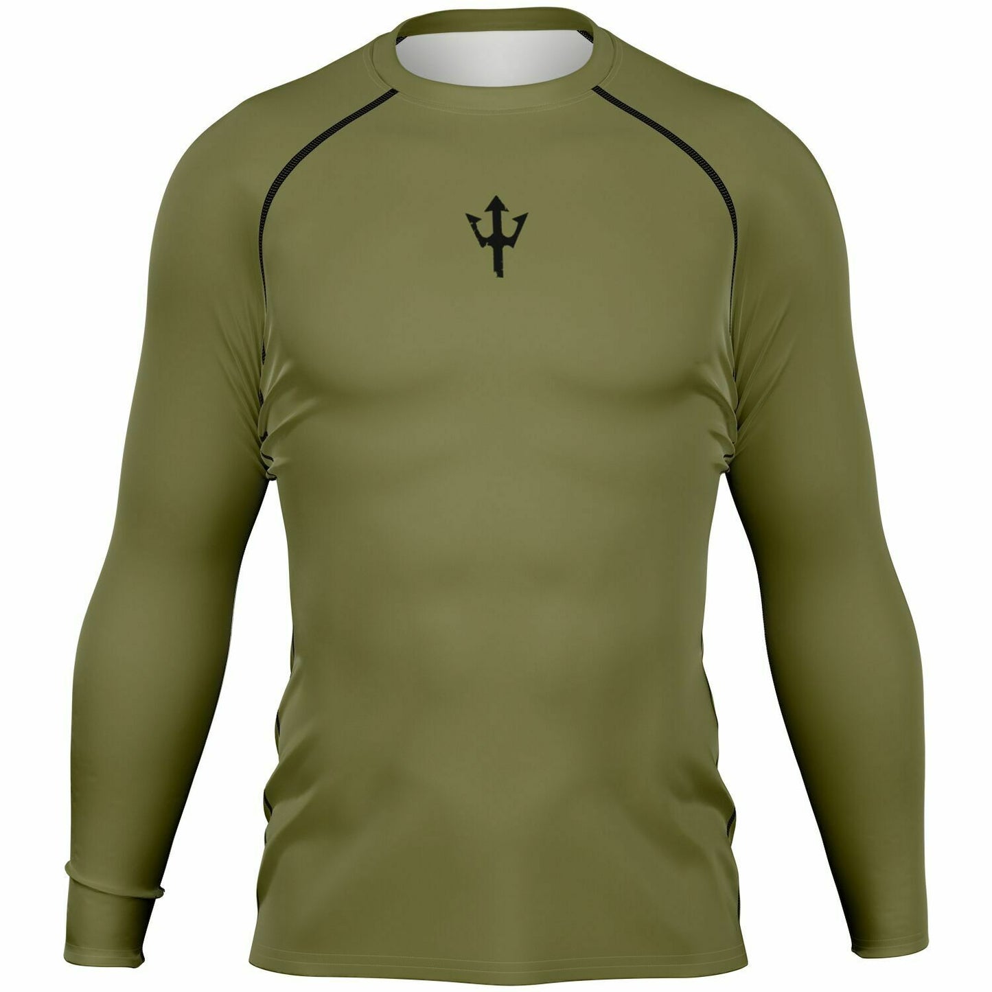 Men's LifeBy Khaki Rashguard - LifeBy Fitness