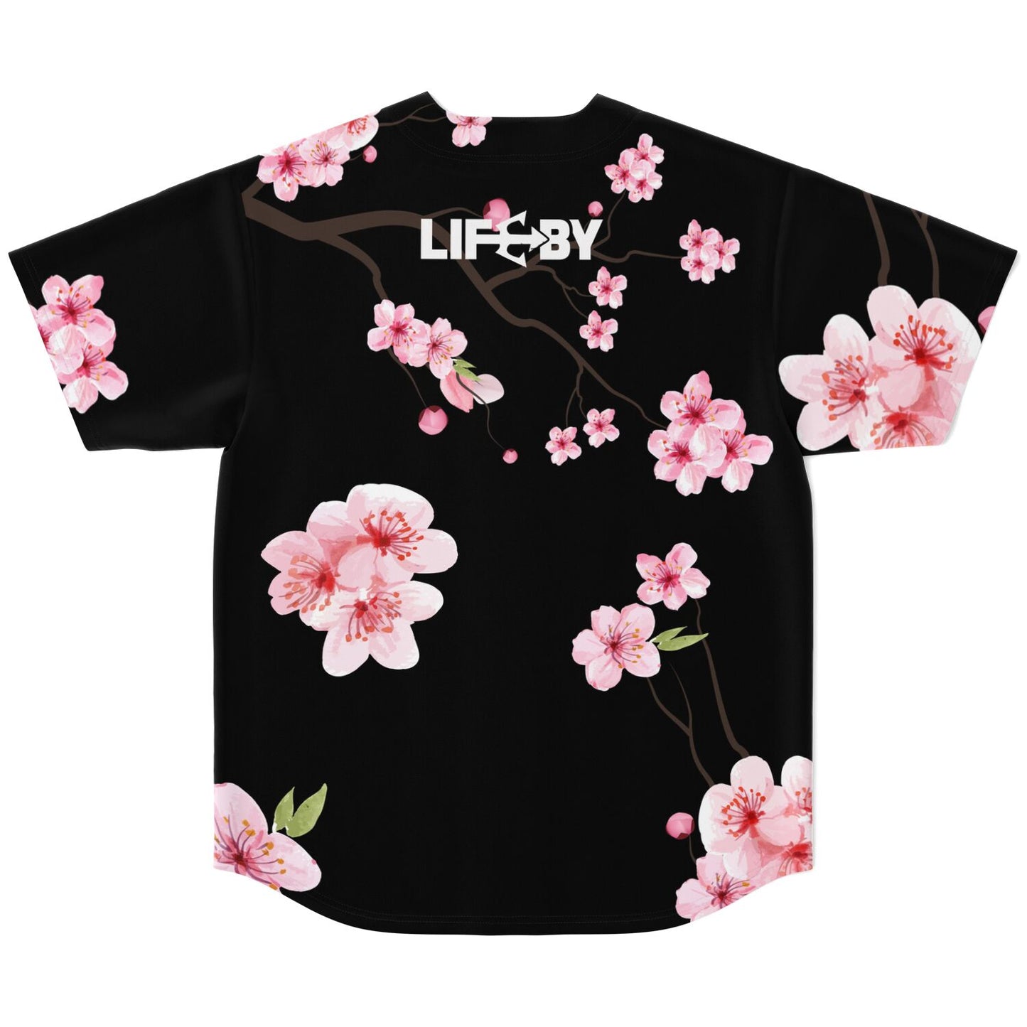 LifeBy Cherry Blossom Baseball Jersey